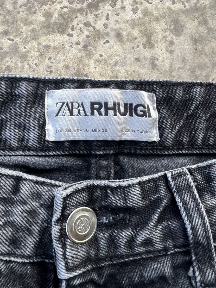 Rhude × Zara Zara Rhuigi Belted Jeans Size US 30 / EU 46 - 2 Thumbnail