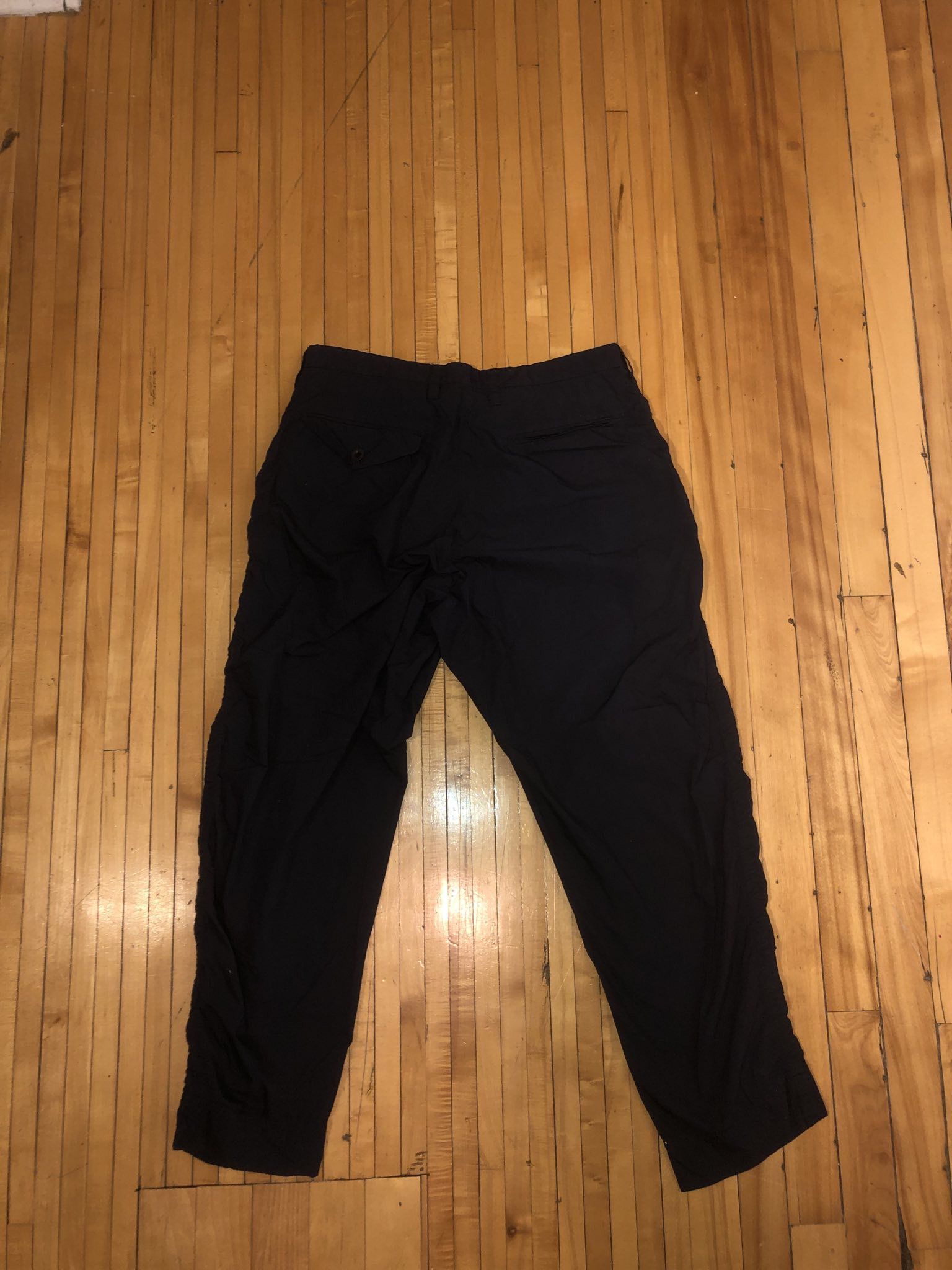 Kolor Kolor / Beacon Cropped Crinkle Pant Size US 32 / EU 48 - 2 Thumbnail