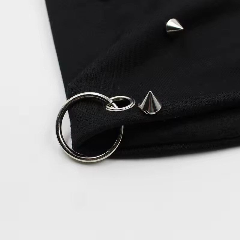 Japanese Brand Fashion Rivet Hoop Hat Beanie Unisex Size ONE SIZE - 4 Thumbnail