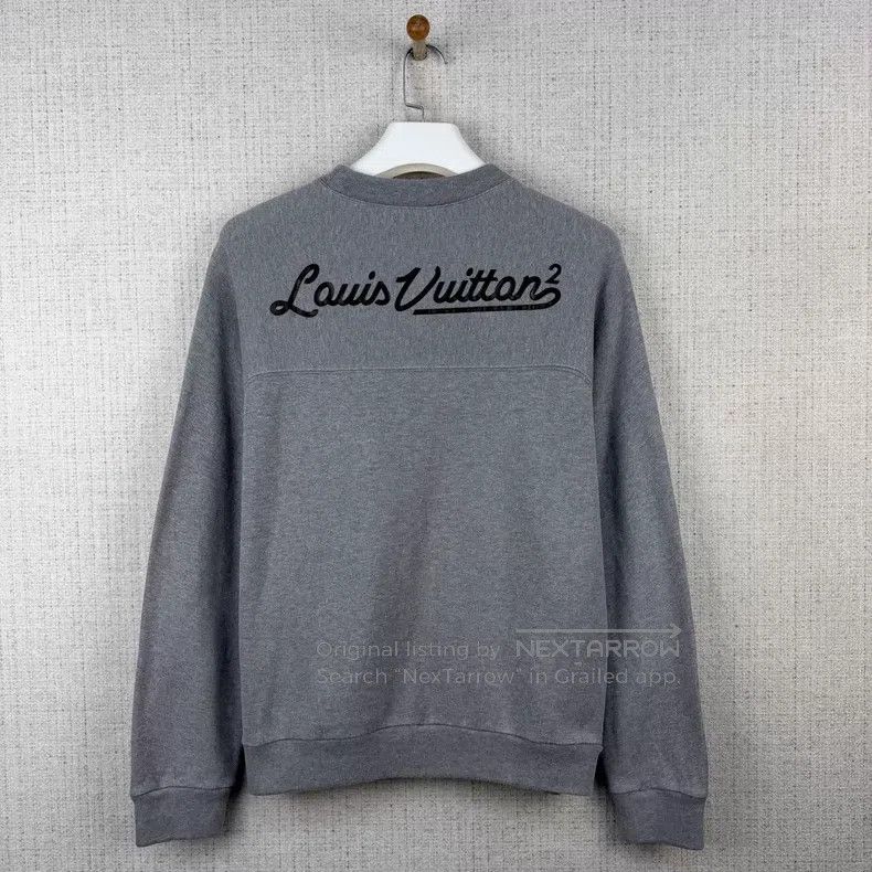 Louis Vuitton Louis Vuitton SS22 Big Heart Logo monogrammed pullover swe Size US M / EU 48-50 / 2 - 3 Thumbnail