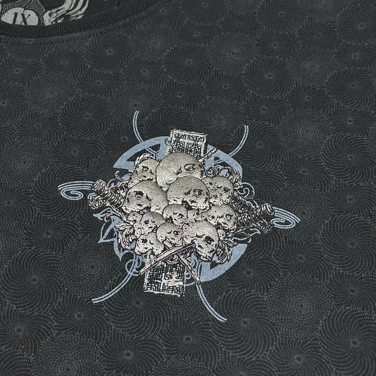 Ringspun Crazy💀RINGSPUN Dynasty Samurai Print Embellished T-shirt Size US L / EU 52-54 / 3 - 4 Thumbnail