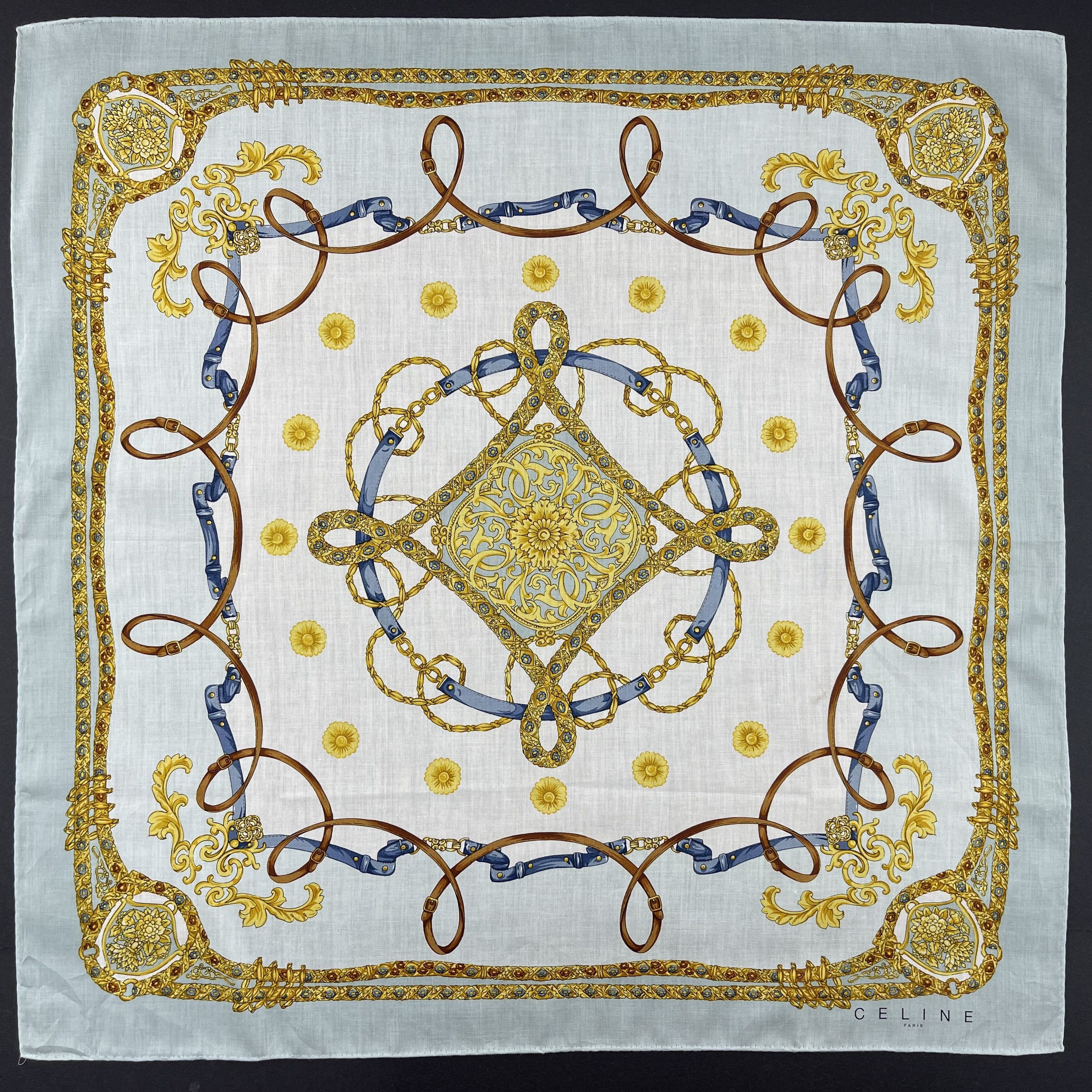 Celine Celine Handkerchief/Neckerchief/Bandana-KD3300 Size ONE SIZE - 2 Thumbnail