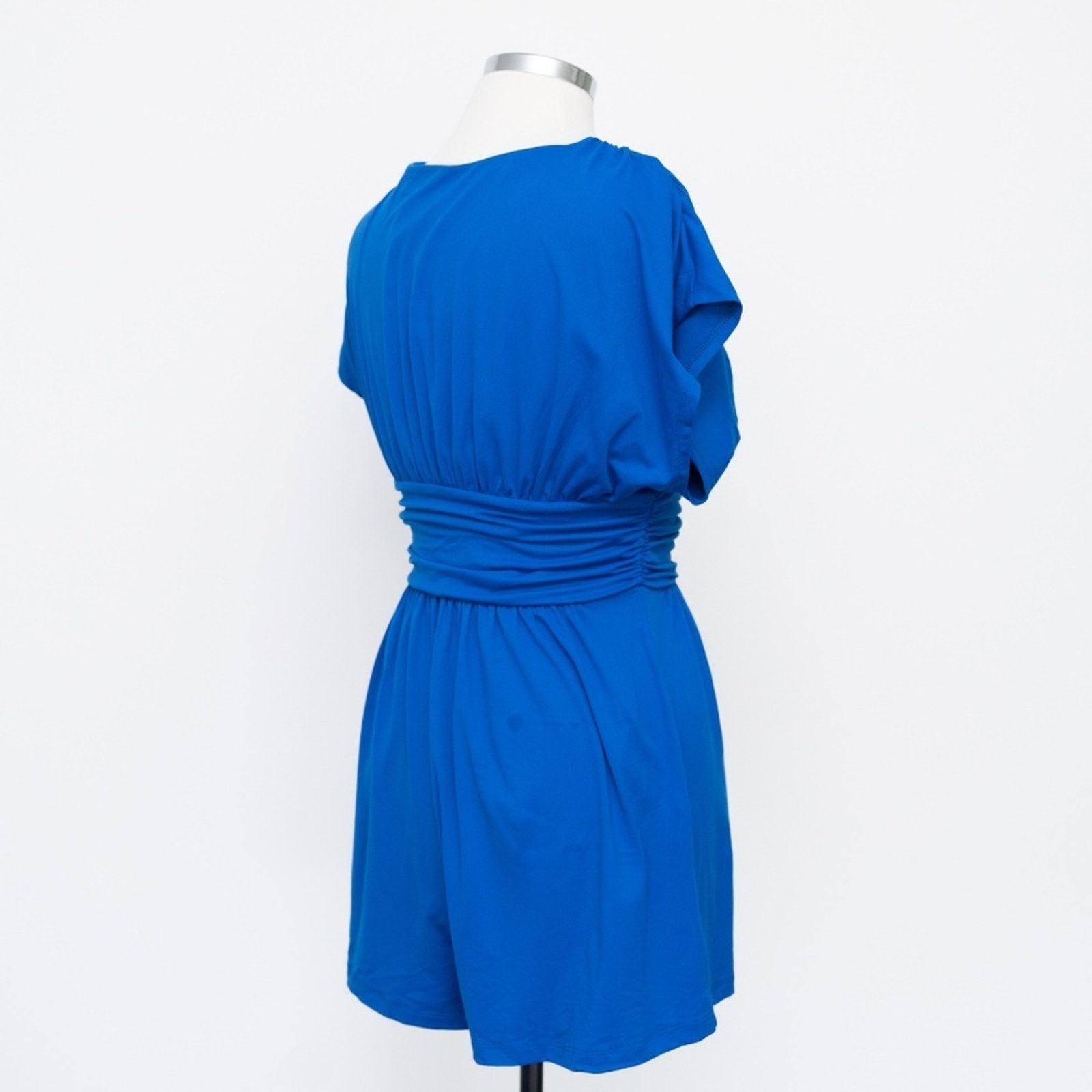 Susana Monaco Susana Monaco. Gathered V Neck Romper. Size 32" / US 10 / IT 46 - 4 Thumbnail