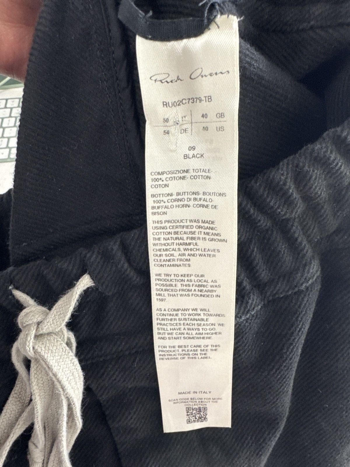 Rick Owens Drkshdw Rick Owens DRKSHDW twill creatch cargo pants FW23 LUXOR Size US 40 / EU 56 - 5 Thumbnail