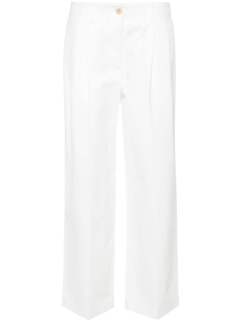Toteme ORGANIC COTTON TROUSERS Size 32" / US 10 / IT 46 - 1 Thumbnail