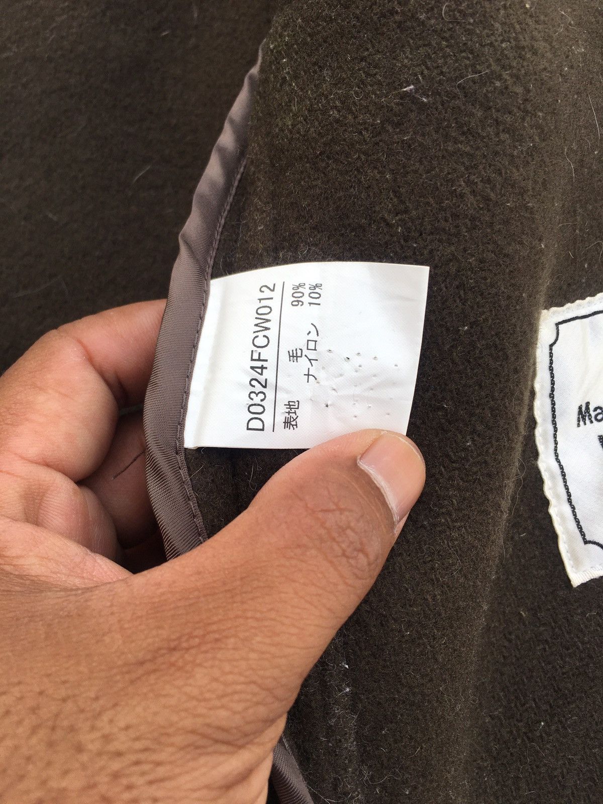 Issey Miyake Rare Vintage Mademoiselle NON NON Wool Long Coat Size US M / EU 48-50 / 2 - 10 Thumbnail