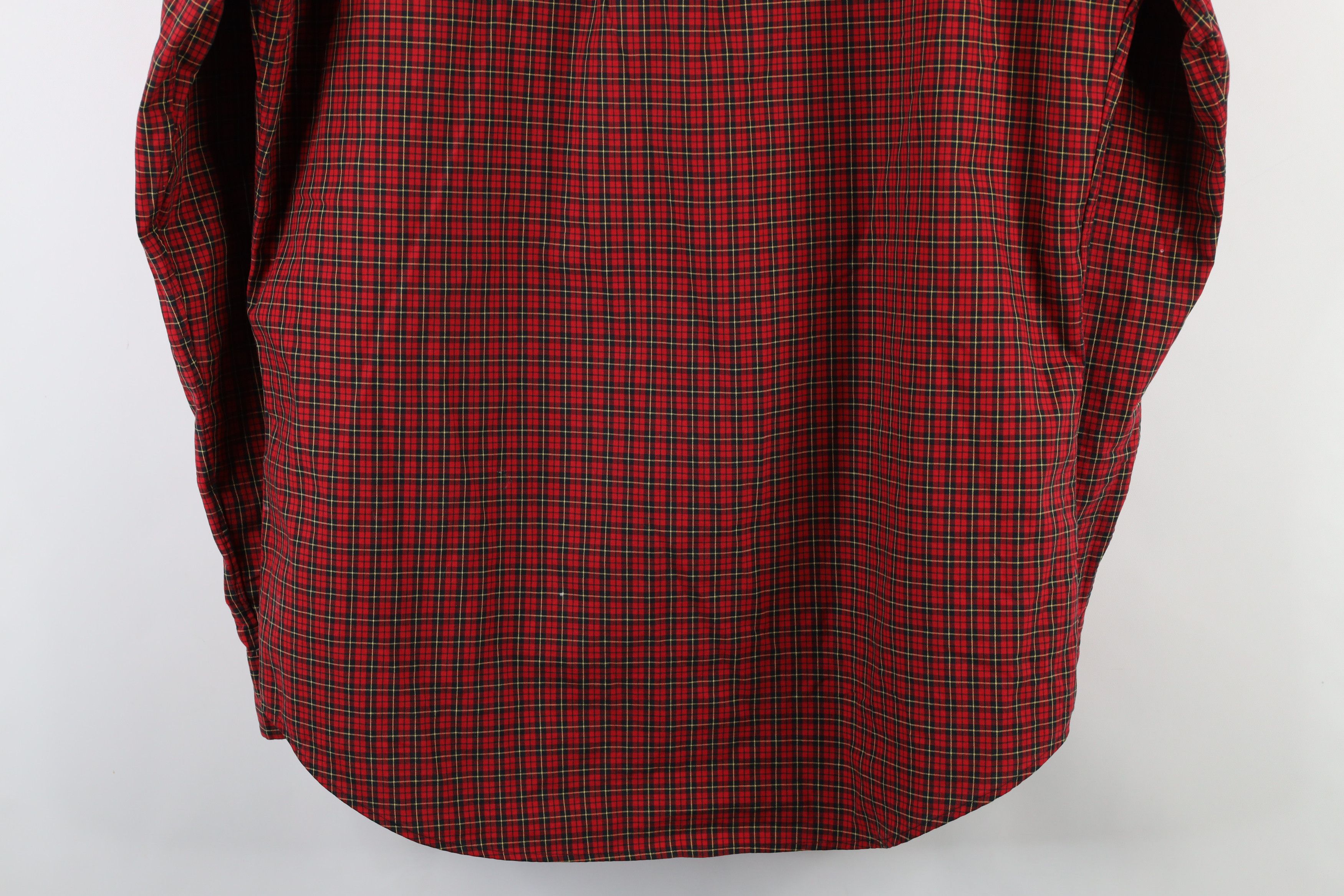 Ralph Lauren × Vintage Vintage 90s Ralph Lauren Collared Button Down Shirt Plaid Size US L / EU 52-54 / 3 - 13 Thumbnail