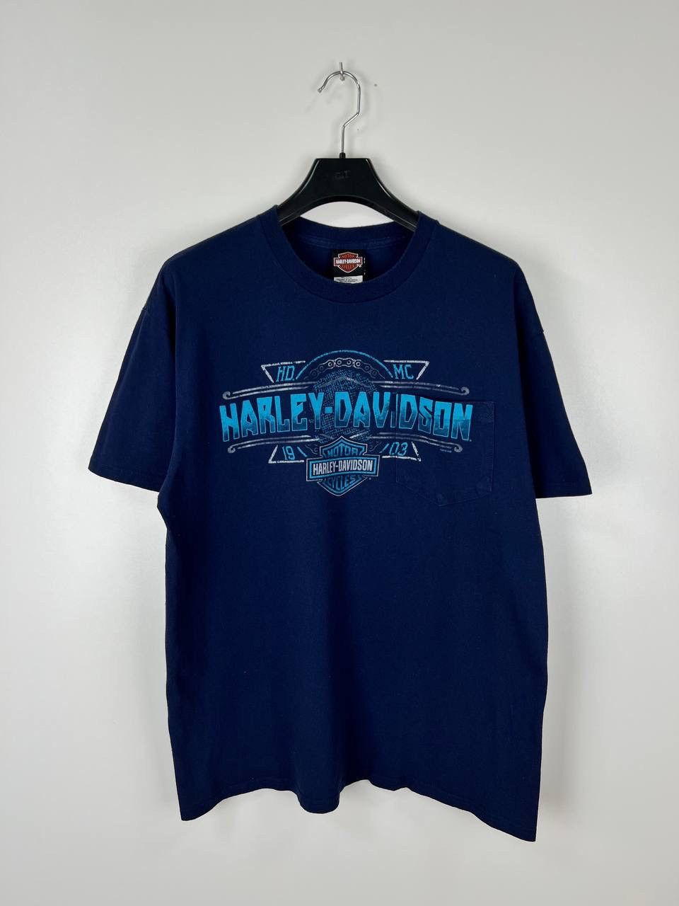 Harley Davidson × Vintage Harley Davidson 2019 motorcycles t-shirts size L Size US L / EU 52-54 / 3 - 1 Thumbnail