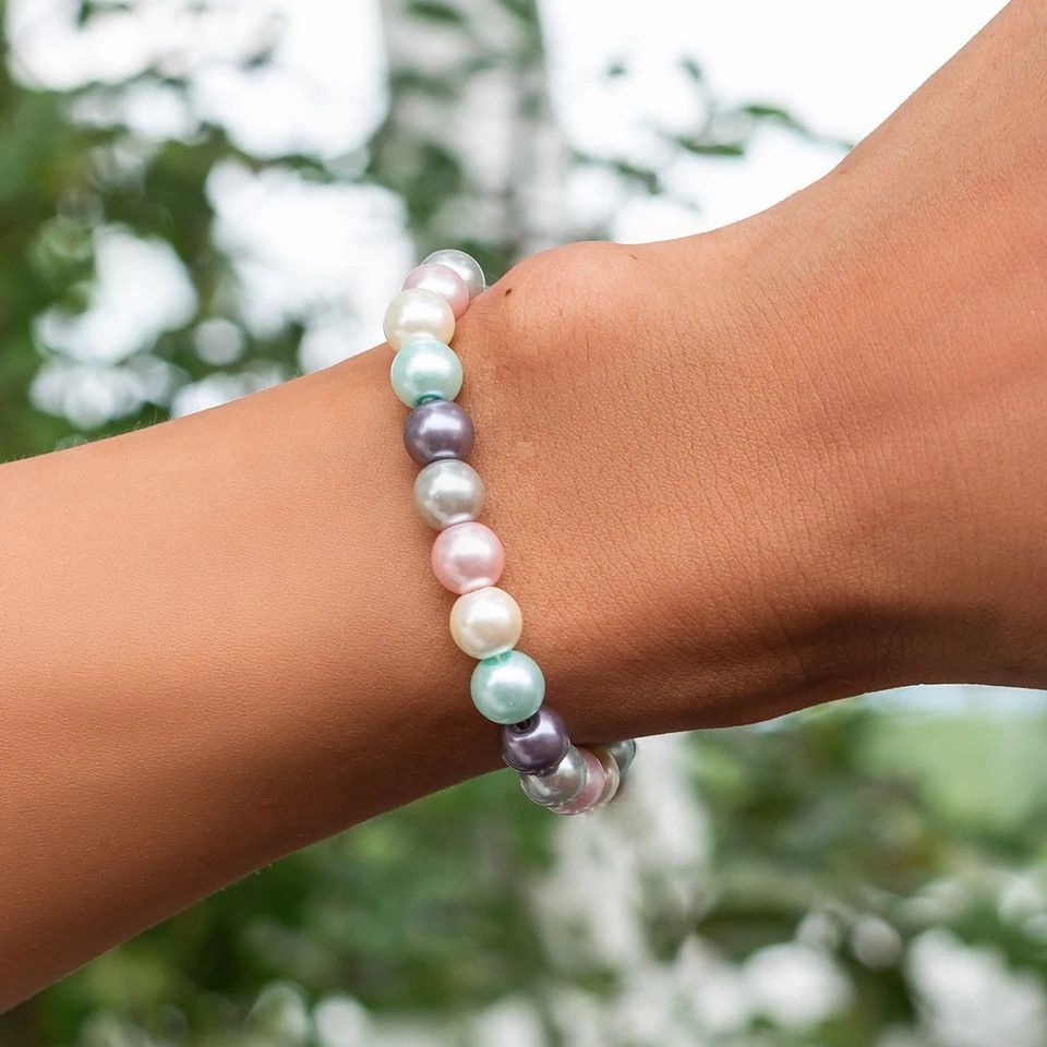 Jewelry × Vintage Glass Imitation Pearl Bracelet Size ONE SIZE - 2 Thumbnail