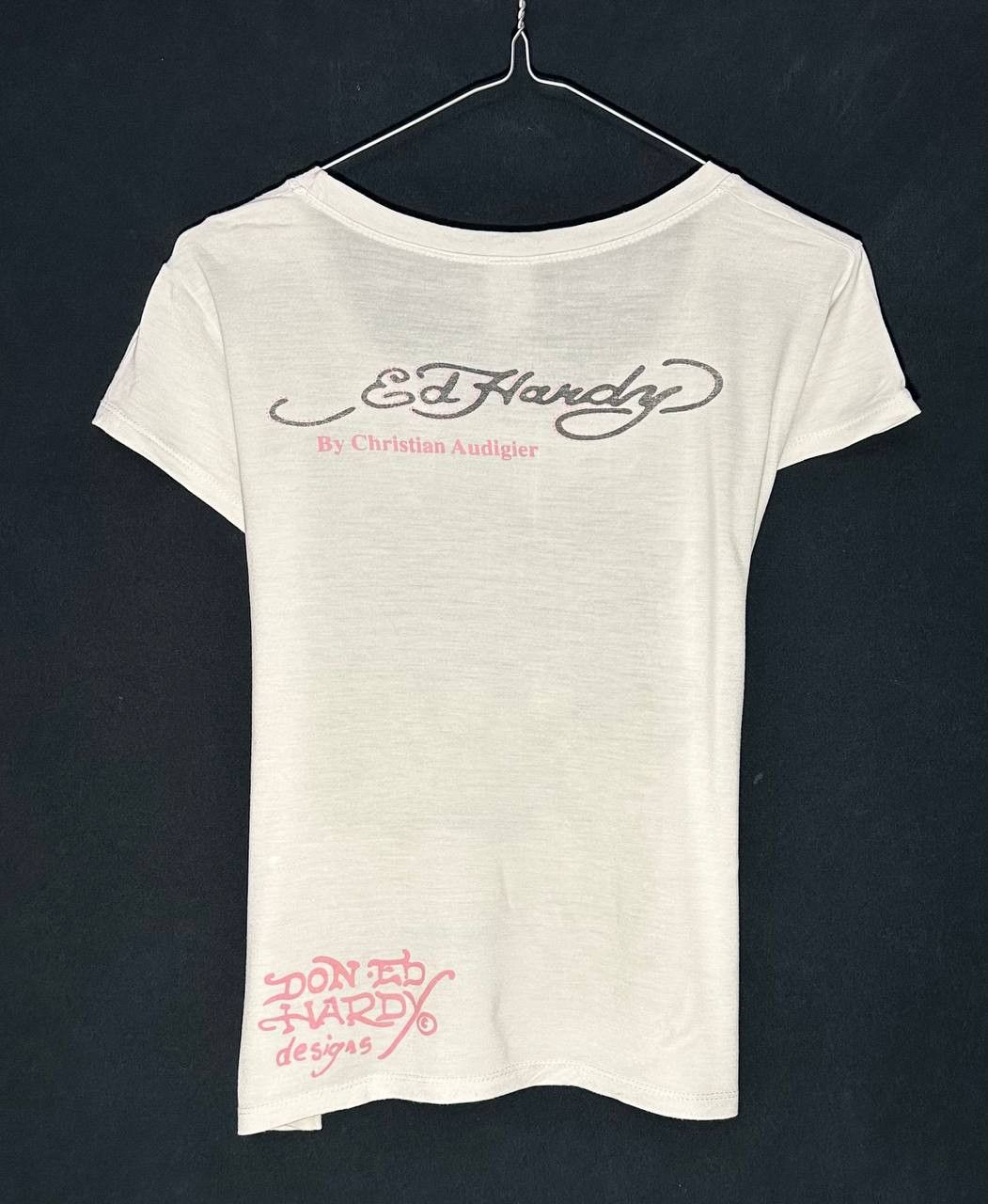 Ed Hardy Ed Hardy love kills slowly skull short sleeve Y2K Hollywood Size M / US 6-8 / IT 42-44 - 2 Thumbnail