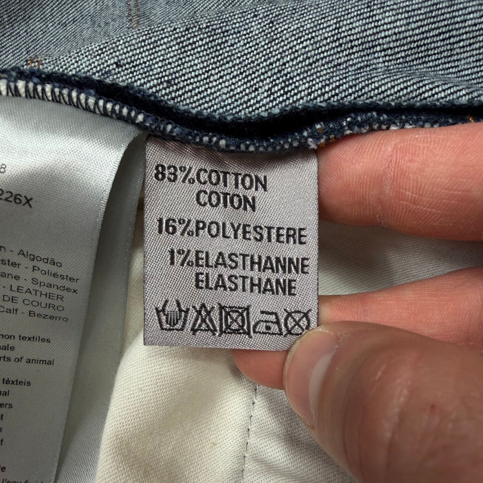 Dior Christian Dior Oblique Denim Jean Size US 38 / EU 54 - 7 Thumbnail