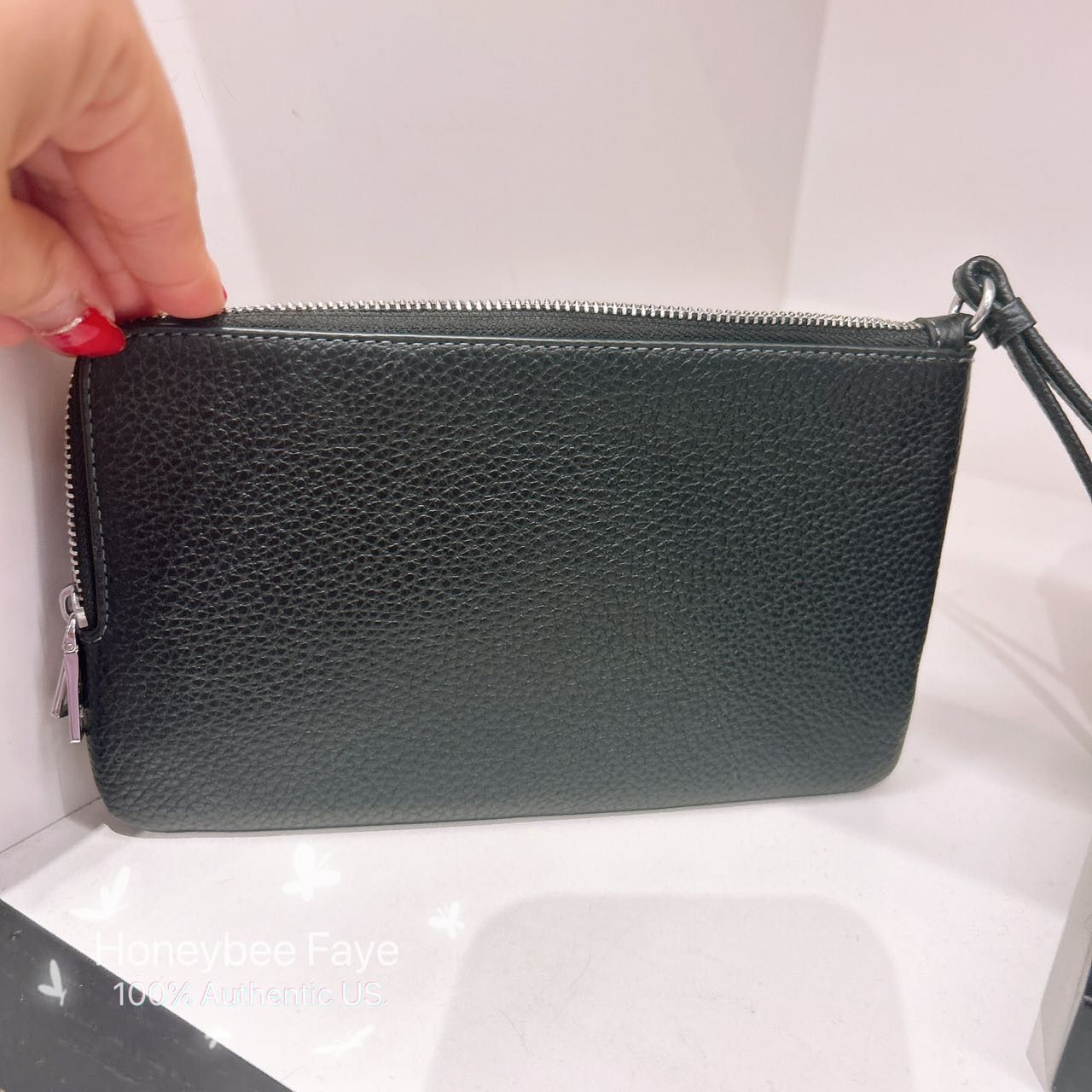 Coach Double Zip Wallet With Bow Print CAA85 Size ONE SIZE - 5 Thumbnail