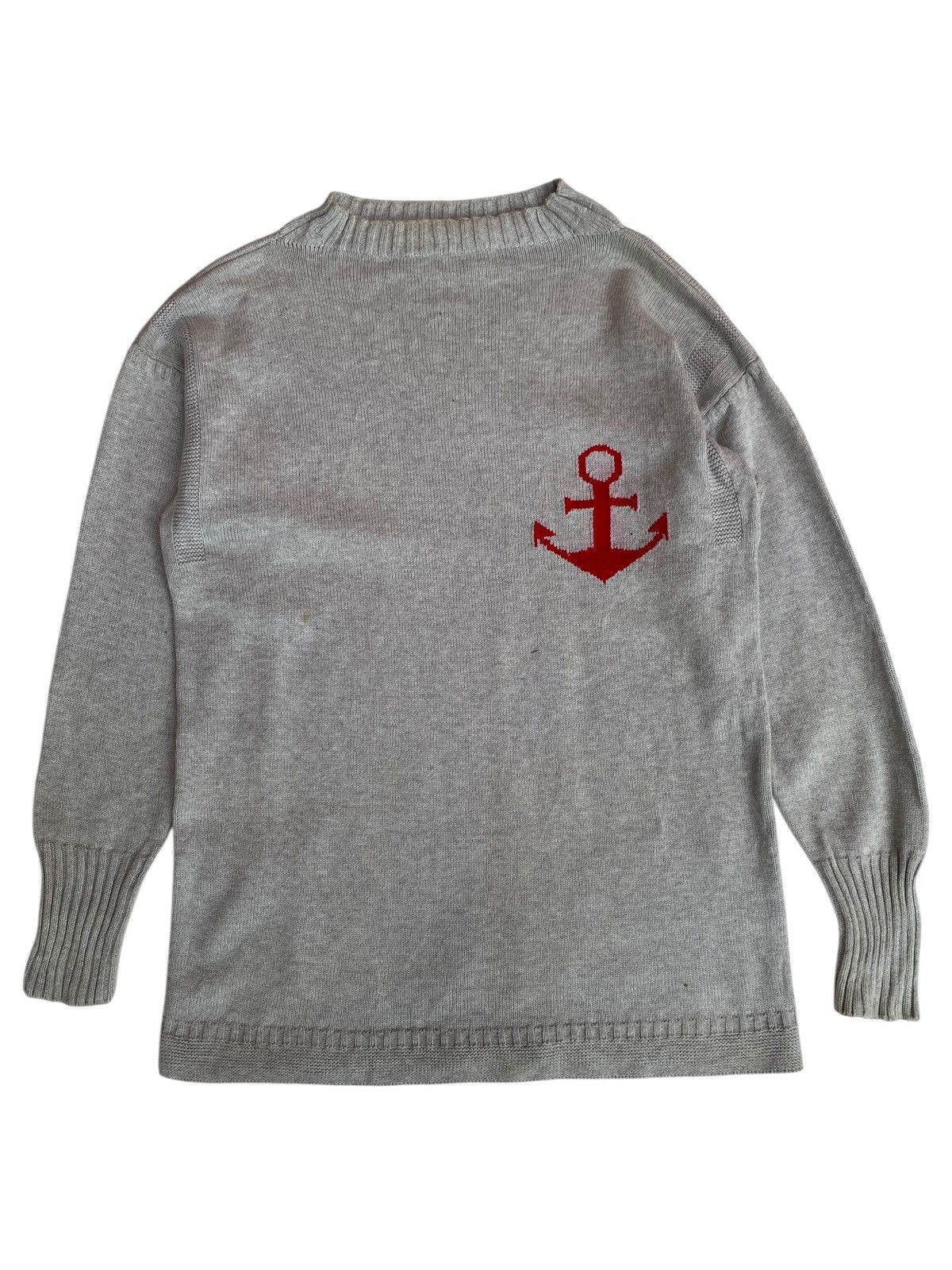 Beams Plus × Japanese Brand × Vintage Vtg Beam Plus Knit Sweater Size L / US 10 / IT 46 - 1 Thumbnail