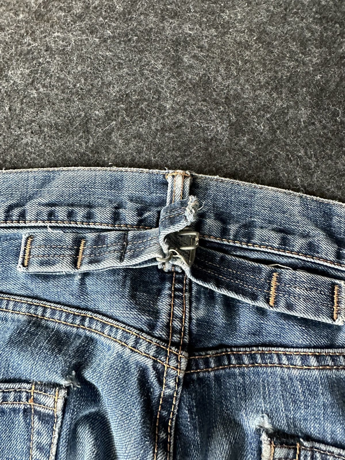 Edwin Vtg Edwin 505zxx Selvedge Redline Faded Denim W31 D411 Size US 31 - 10 Thumbnail