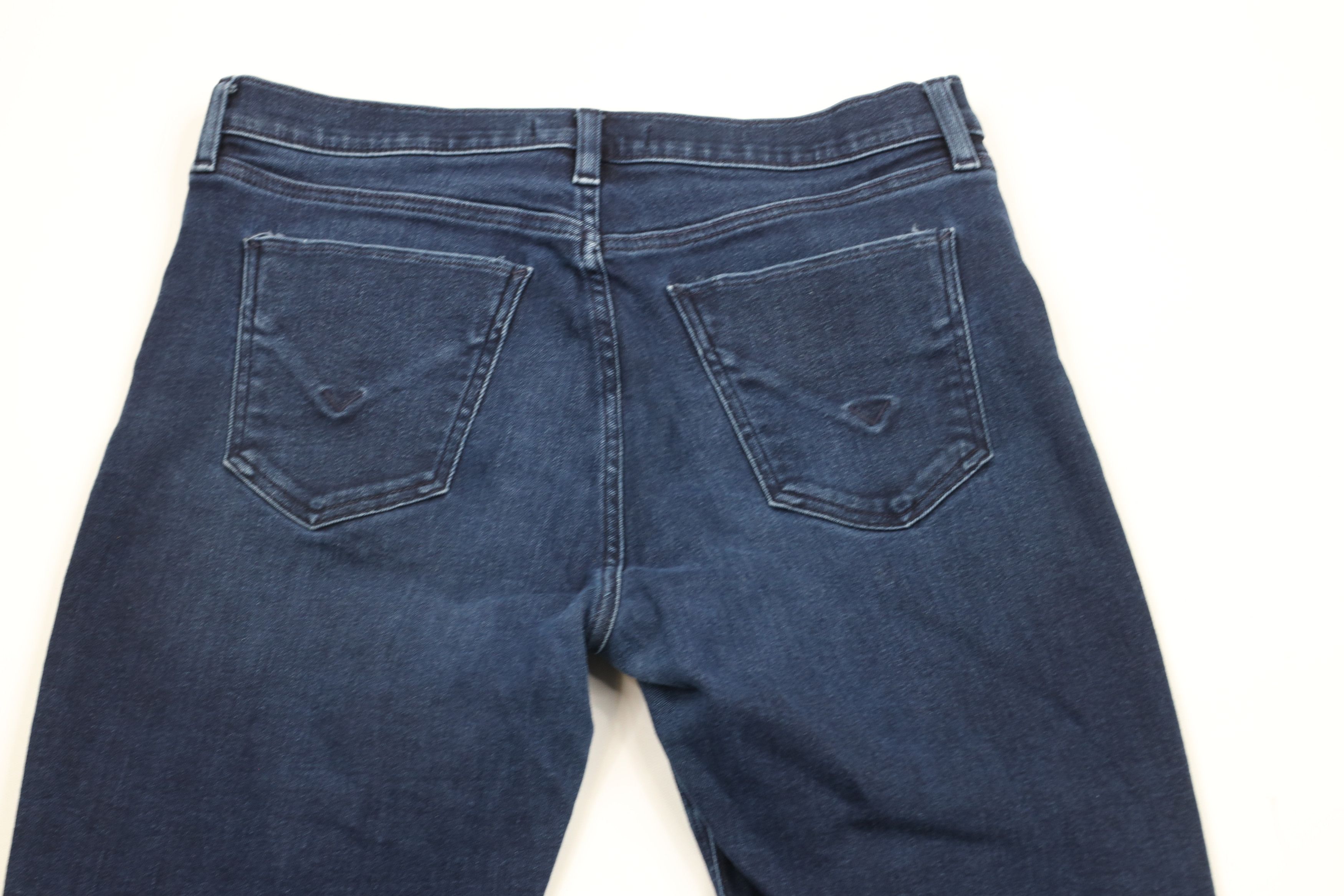 Vintage Hudson Jeans Boyfriend Stretch Denim Jeans Dark Wash Blue Size 29" - 8 Thumbnail