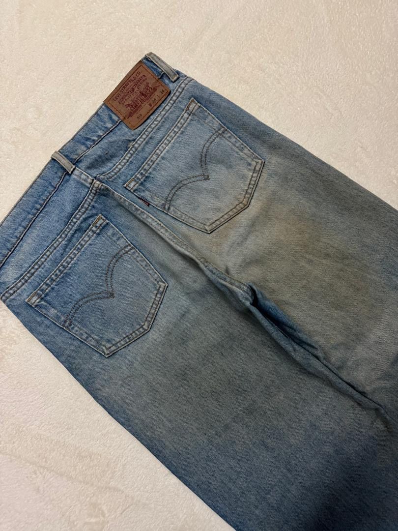 Levi's 💥SICK💥VINTAGE 90s-00s LEVI'S 515 RUSTY STONED WASHED DENIM Size US 32 / EU 48 - 15 Thumbnail