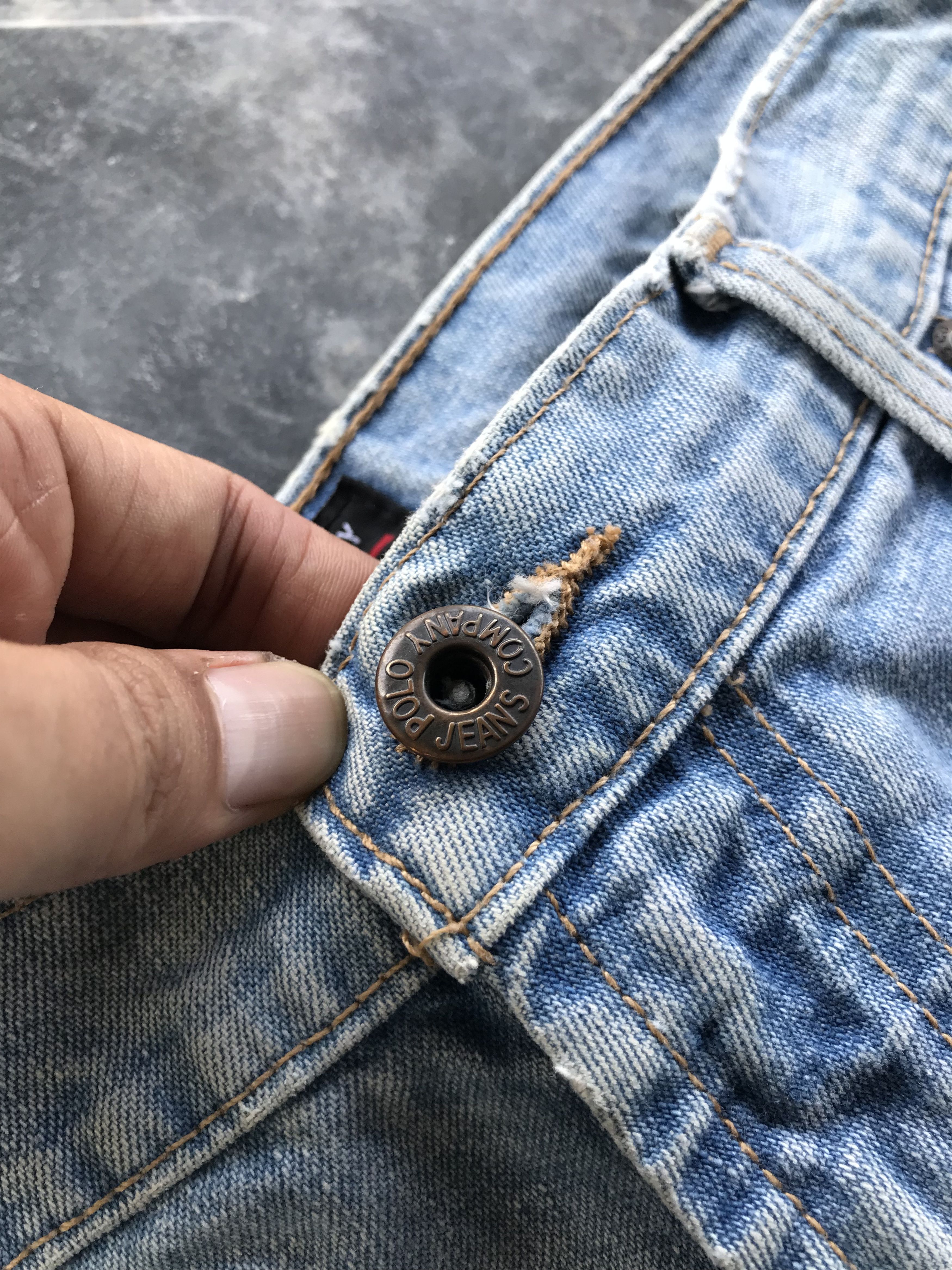 Polo Ralph Lauren Polo Jeans Co. by Ralph Lauren Vintage Denim Jeans Size US 38 / EU 54 - 5 Thumbnail