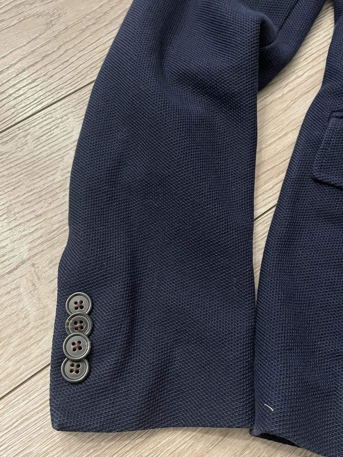 Polo Ralph Lauren Polo Ralph Lauren Soft Stretch Cotton Women's Blazer in Blue Size S / US 4 / IT 40 - 8 Thumbnail