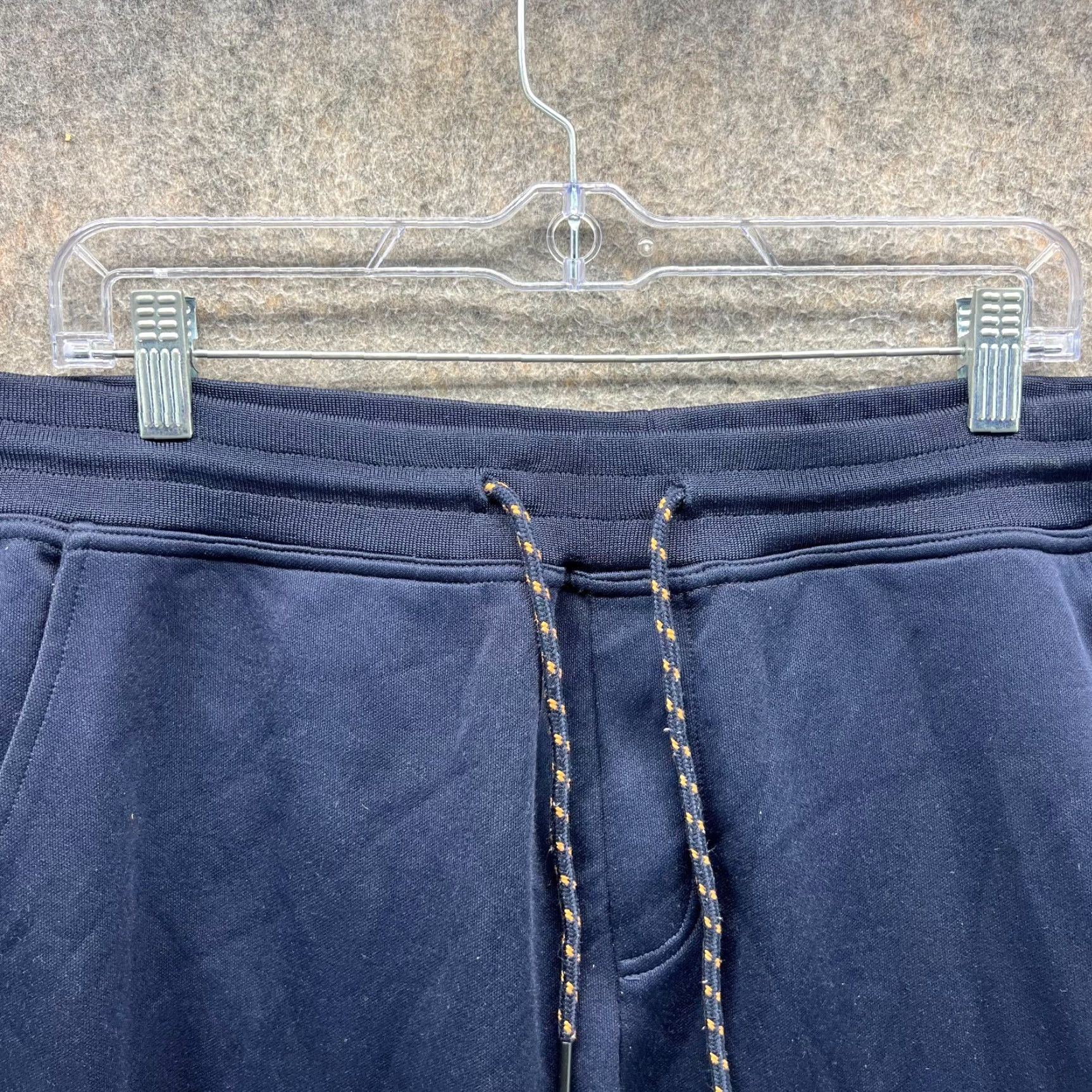 Psycho Bunny Psycho Bunny Pants Mens Large Navy Cotton Blend Joggers Sweatpants Logo Stripes Size US 33 - 7 Thumbnail