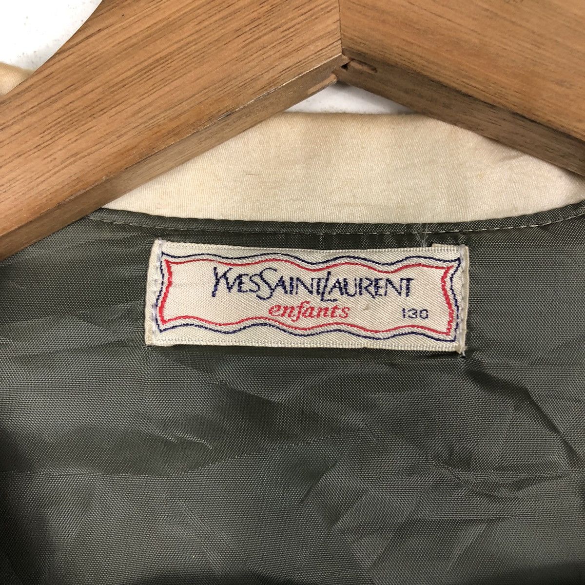 Vintage 🔥Vintage Cropped Jacket Yves Saint Laurent Enfants Size US S / EU 44-46 / 1 - 17 Thumbnail