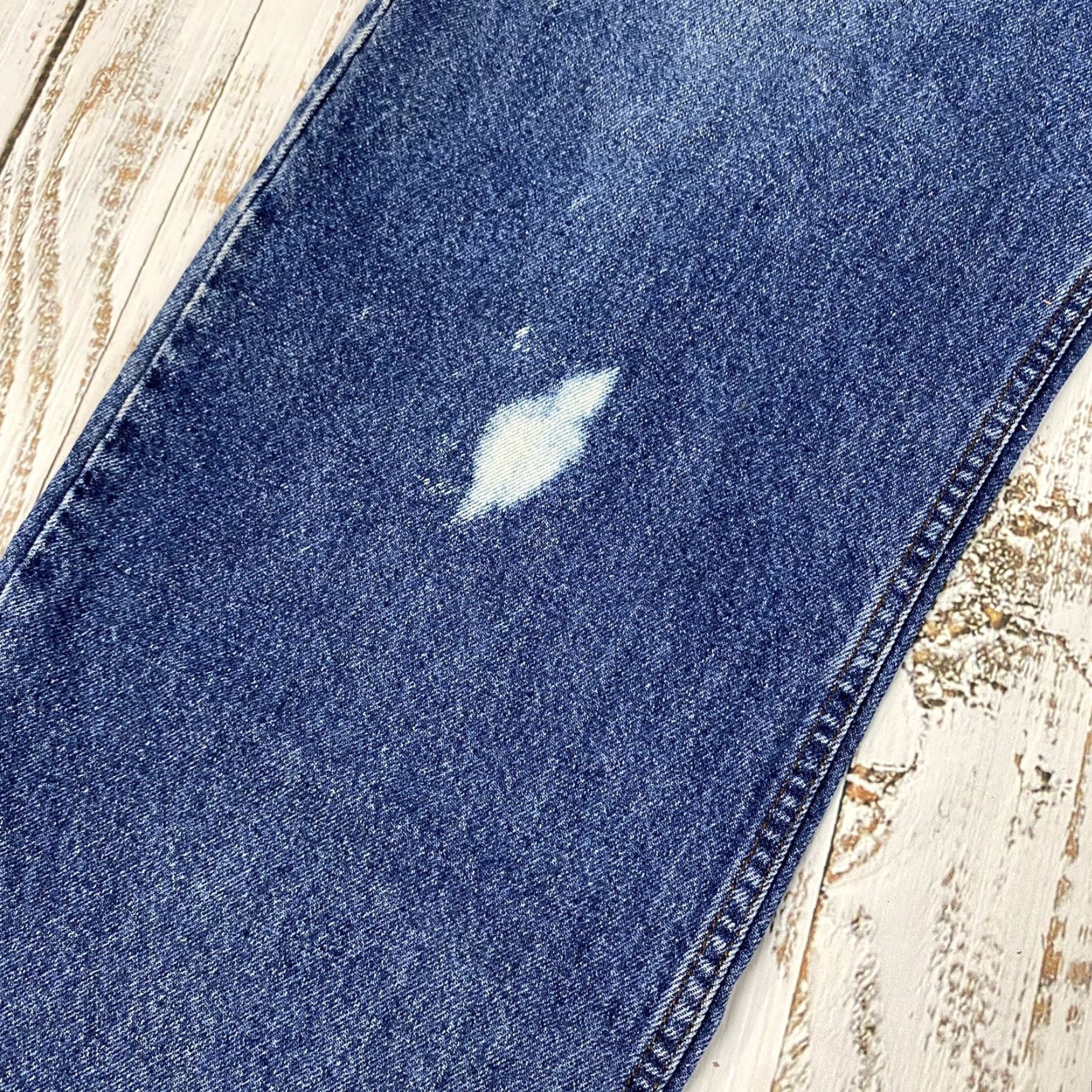 Calvin Klein VINTAGE CALVIN KLEIN JEANS 40x34 TAPERED DISTRESSED MEDIUM WASH USA MADE MEN'S Size US 40 / EU 56 - 3 Thumbnail