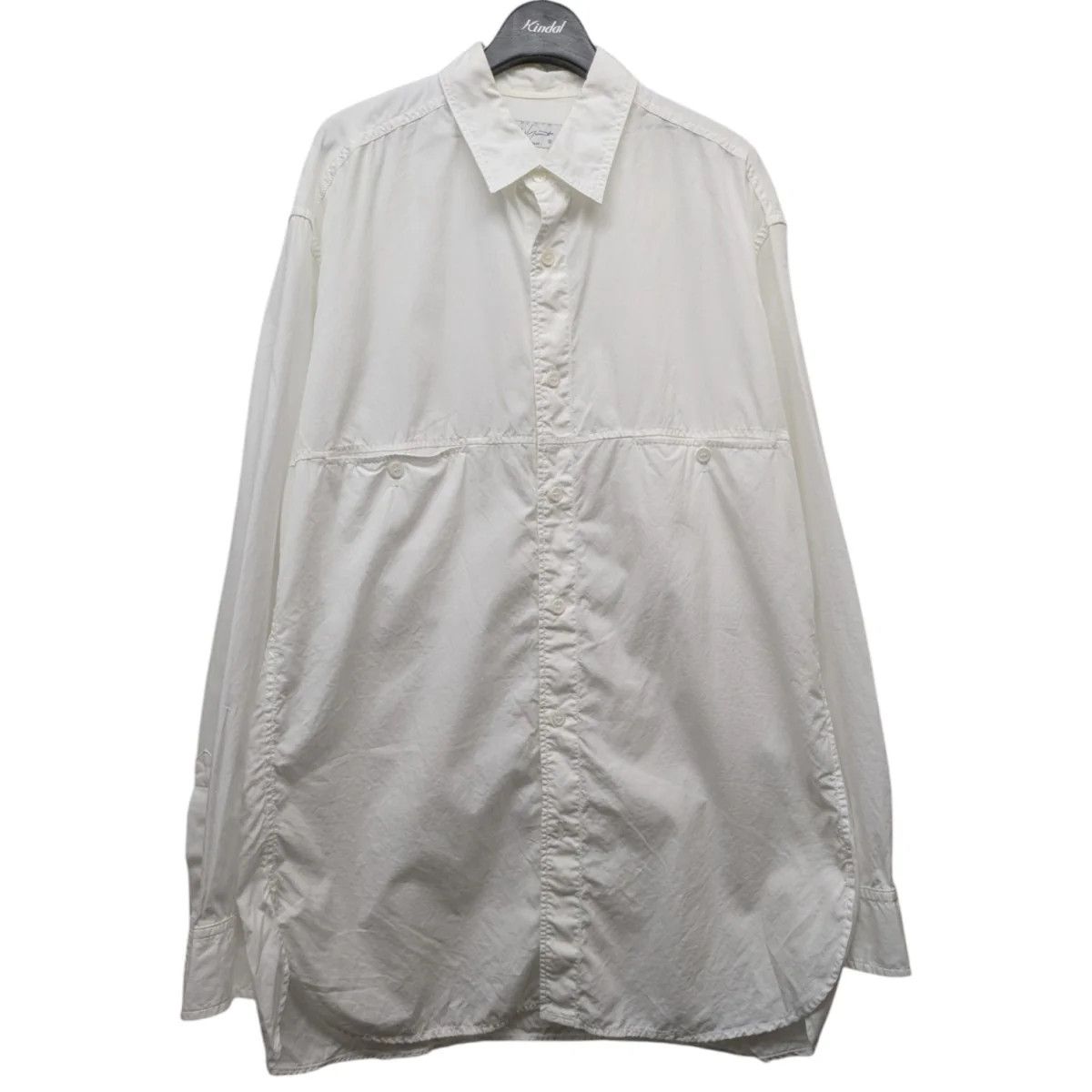 Yohji Yamamoto Yohji Yamamoto pour homme broad length shirt Size US XL / EU 56 / 4 - 1 Thumbnail