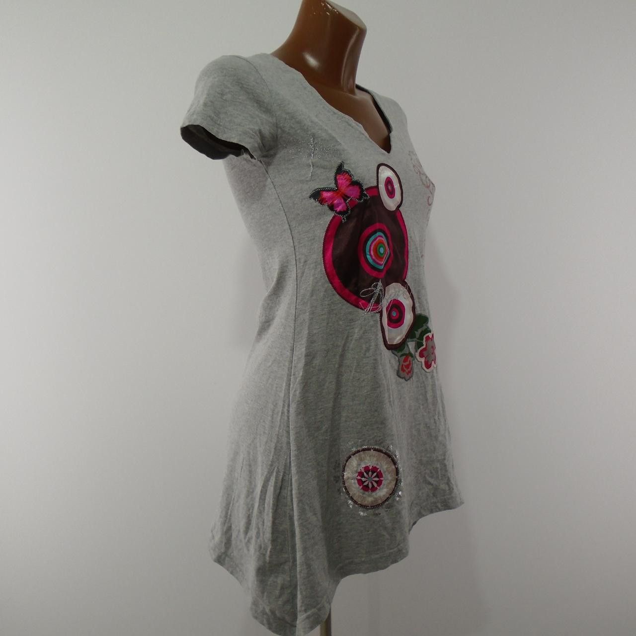 Desigual Women's T-Shirt Desigual Size S / US 4 / IT 40 - 2 Thumbnail