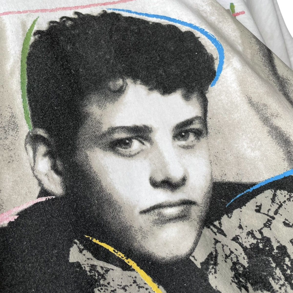 Band Tees Joey McIntyre NKOTB Portraiture Vintage 1990s Band Promo Tee Size US M / EU 48-50 / 2 - 5 Thumbnail