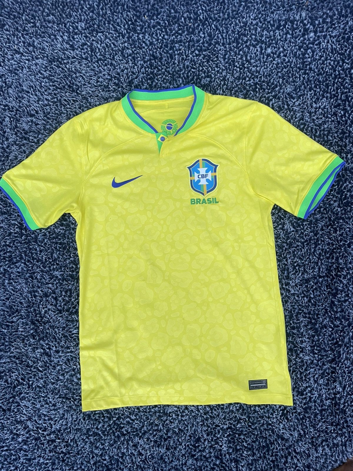Nike Nike Brazil 22/23 Home Football Soccer Jersey Size: S Size US S / EU 44-46 / 1 - 1 Thumbnail