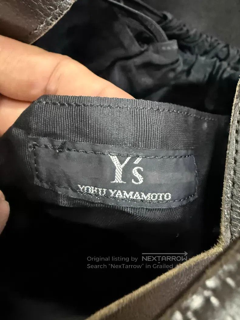 Yohji Yamamoto Yohji Yamamoto Real Leather Tote Bag Size ONE SIZE - 8 Thumbnail
