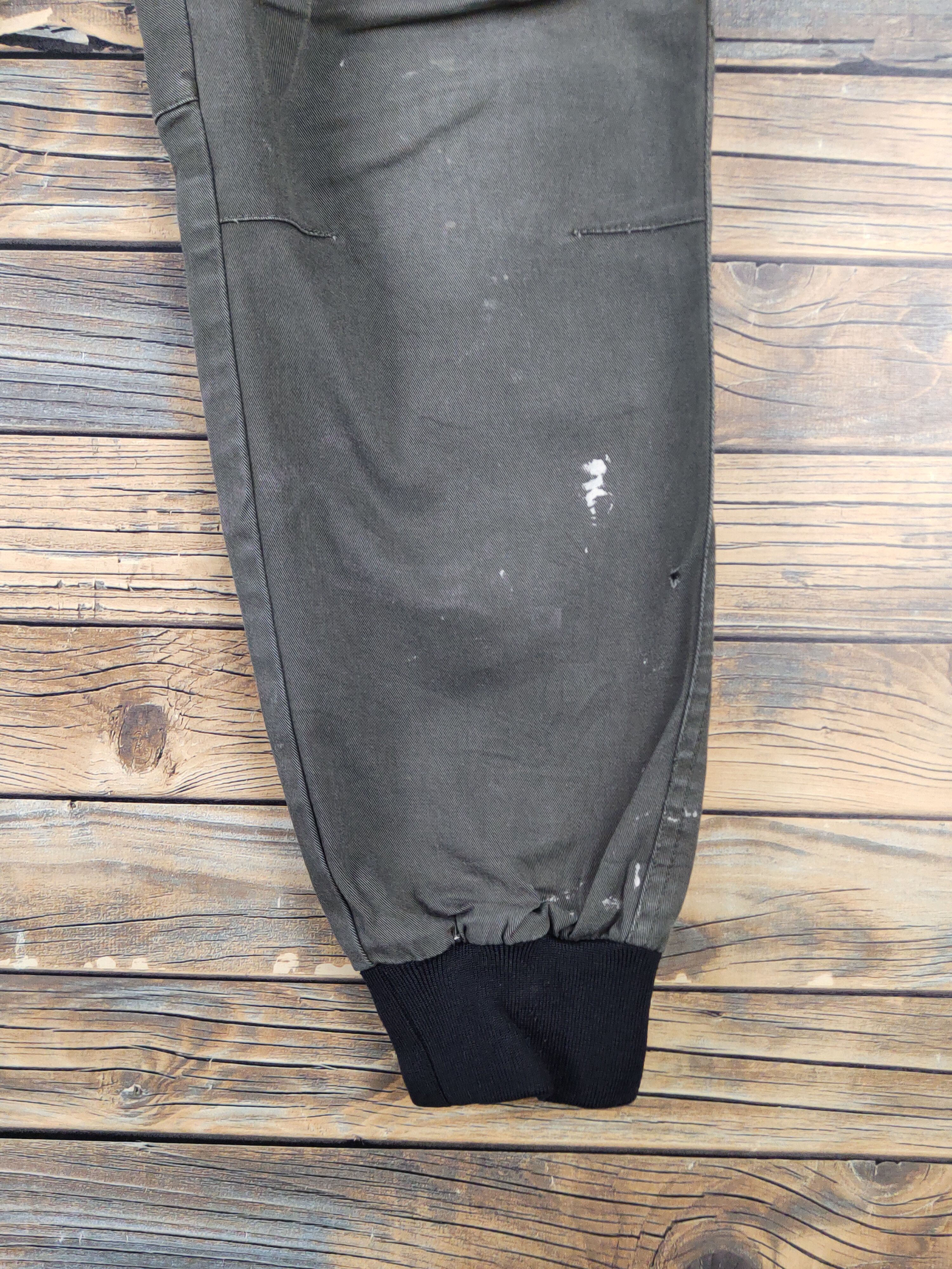 Japanese Brand Tora Olive Multipocket Tactical Joggers #W1421 Size US 33 - 7 Thumbnail