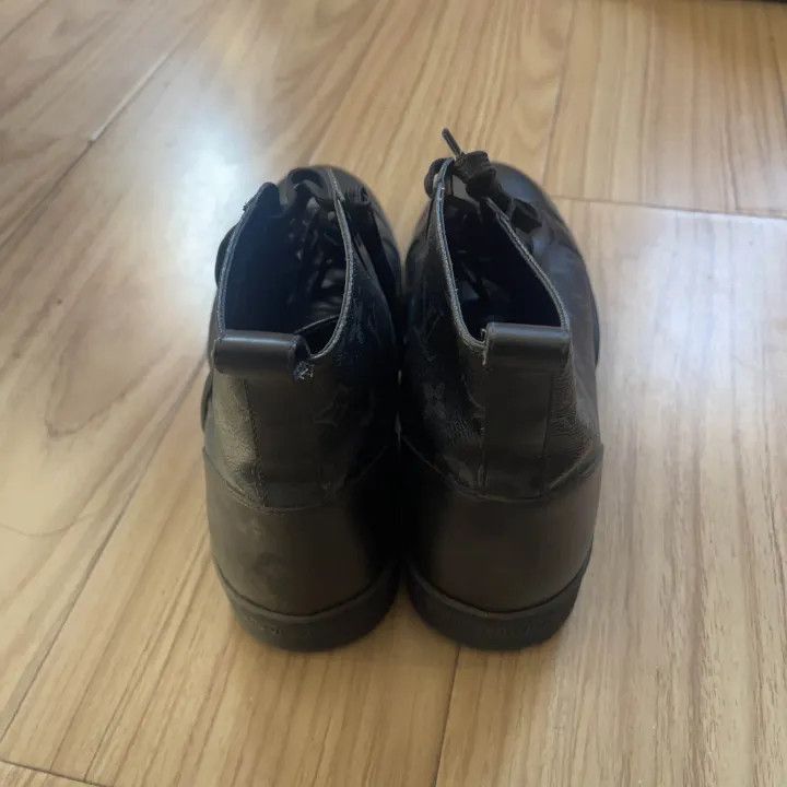 Louis Vuitton Louis Vuitton Stylish Black Casual Sneakers -2508 Size US 9.5 / EU 42-43 - 3 Thumbnail