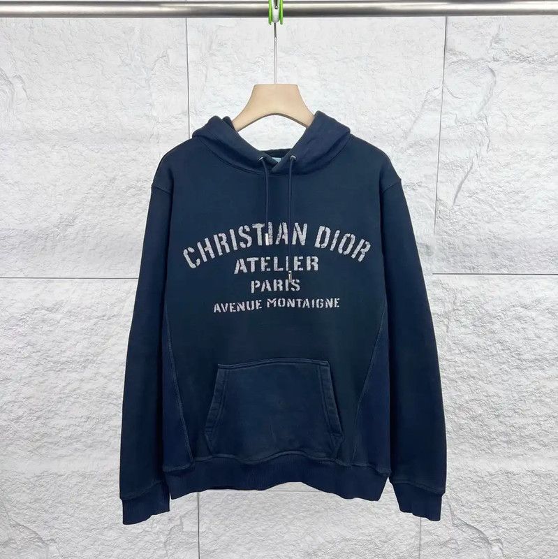 Dior Dior Black Cotton Women's Hoodie 0089 Size S / US 4 / IT 40 - 1 Thumbnail