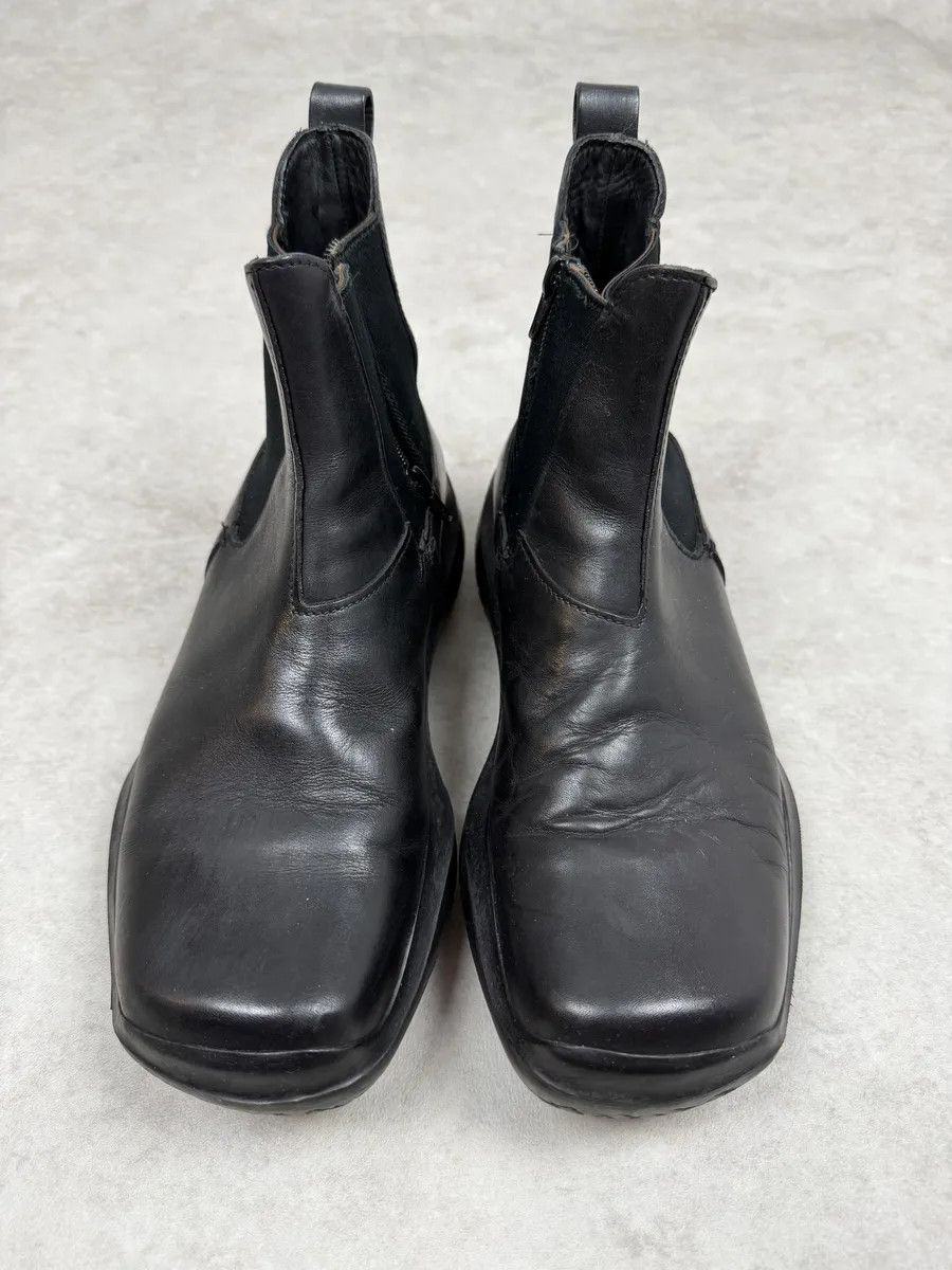 Prada AW1999 Prada Black Leather Vibram Sole Boots Size US 10 / EU 43 - 2 Thumbnail
