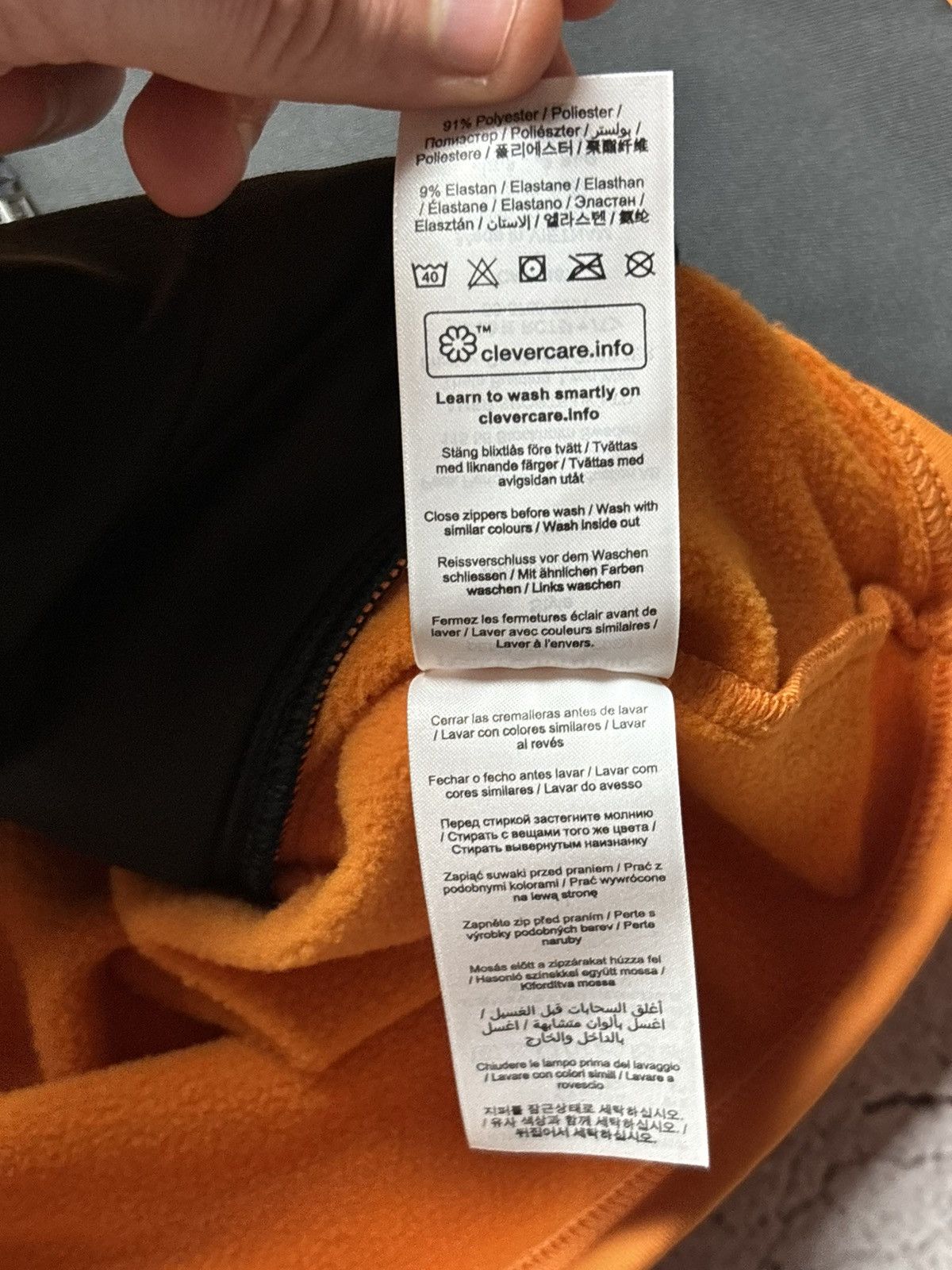 Peak Performance Peak Performance Orange Rider Full Zip Hooded Jacket Size S Size US S / EU 44-46 / 1 - 9 Thumbnail
