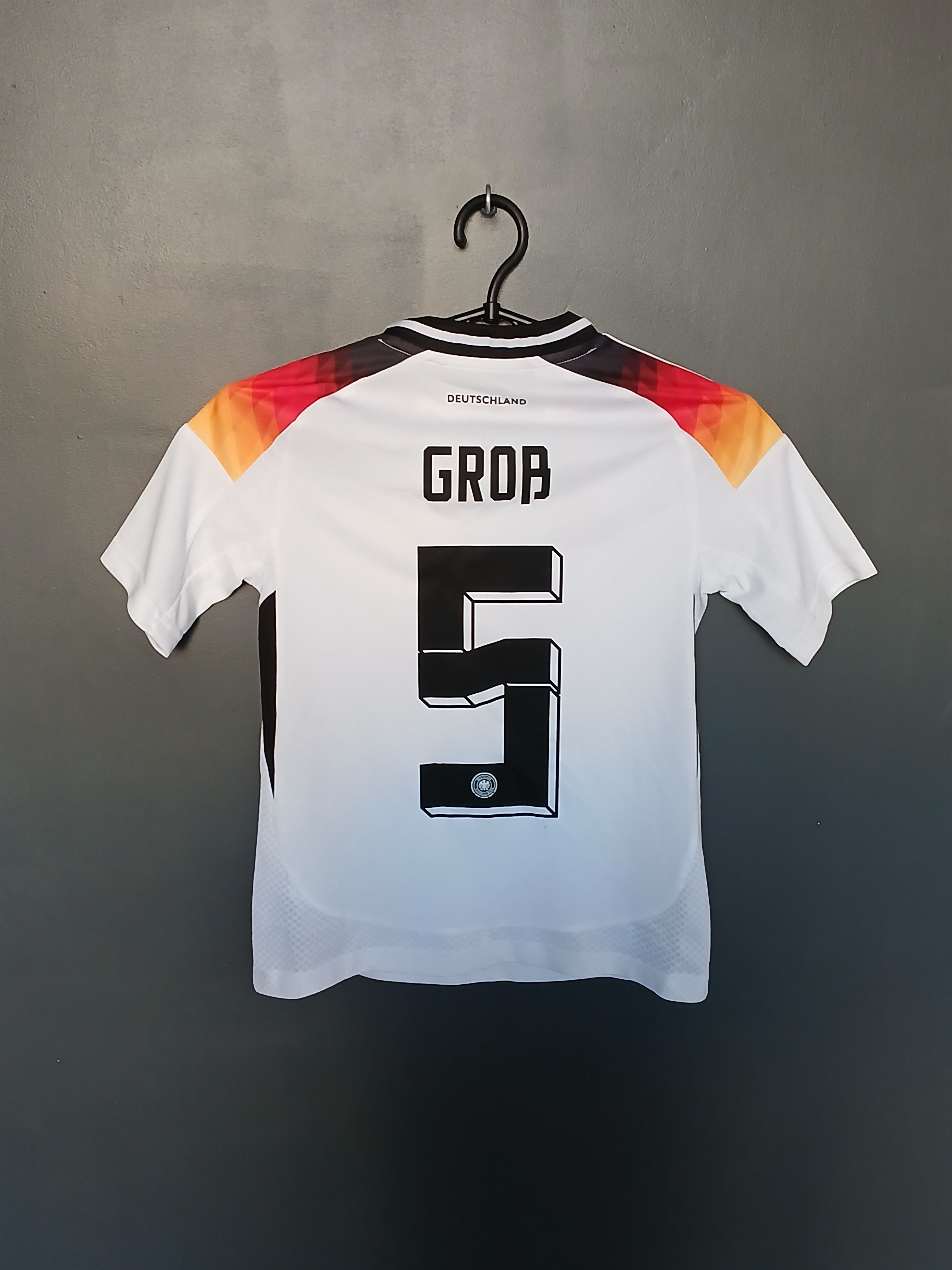 Adidas KIDS Germany National Team 24/25 Home Football Jersey Size US XS / EU 42 / 0 - 2 Thumbnail