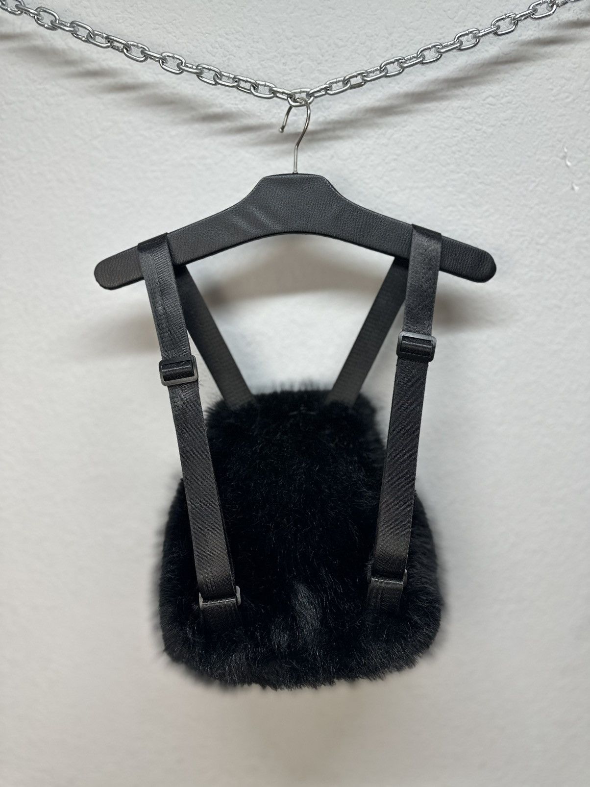 Other VINTAGE FUR BAG BALENCIAGA STYLE YETI FUR RICK OWENS STYLE Size ONE SIZE - 6 Thumbnail