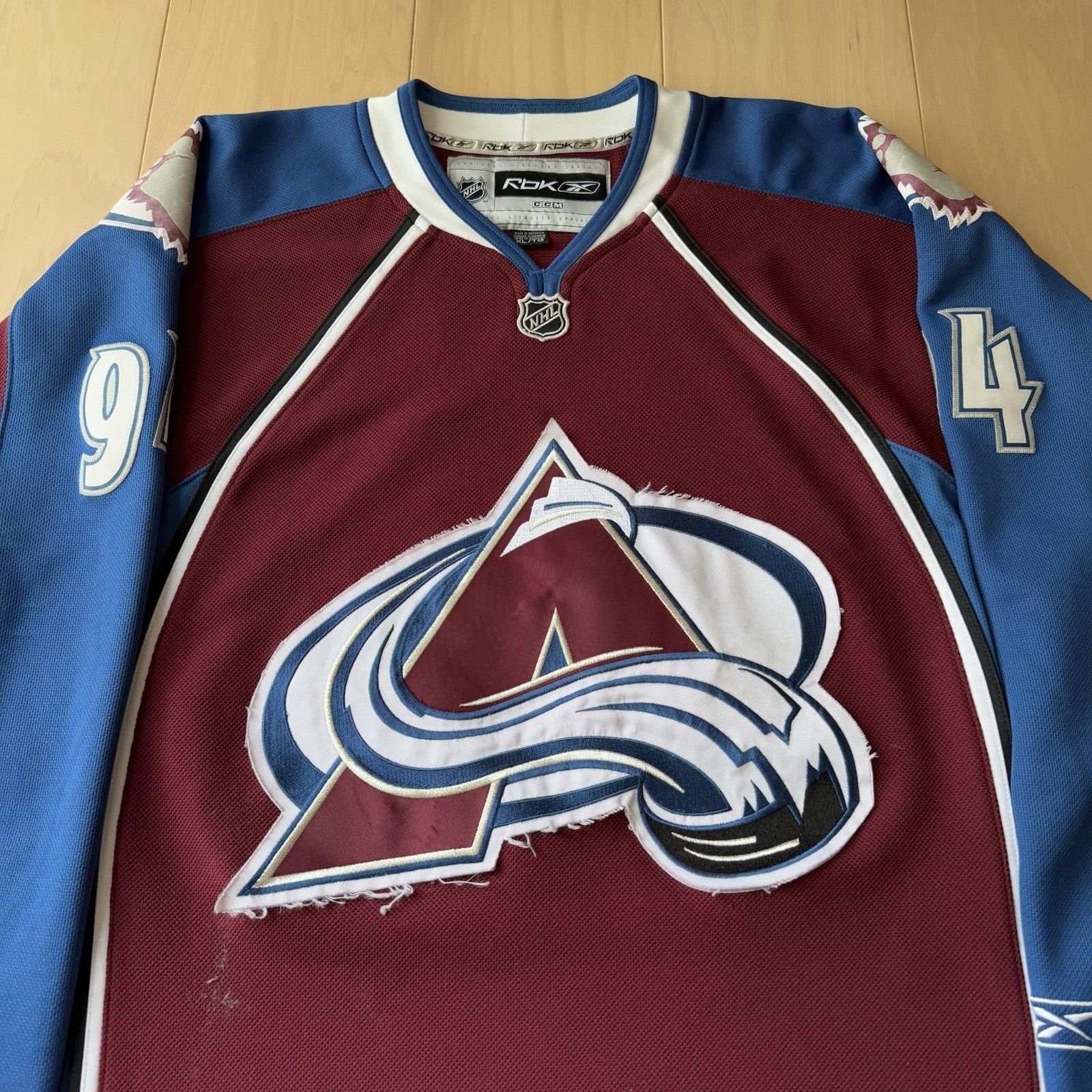 NHL × Reebok Ryan Smyth Colorado Avalanche Jersey XL Maroon NHL Size US XL / EU 56 / 4 - 3 Thumbnail