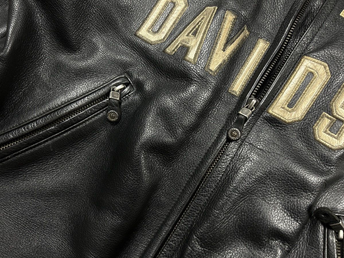 Harley Davidson × Vintage Harley Davidson Leather Jacket 100th anniversary Size US M / EU 48-50 / 2 - 14 Thumbnail