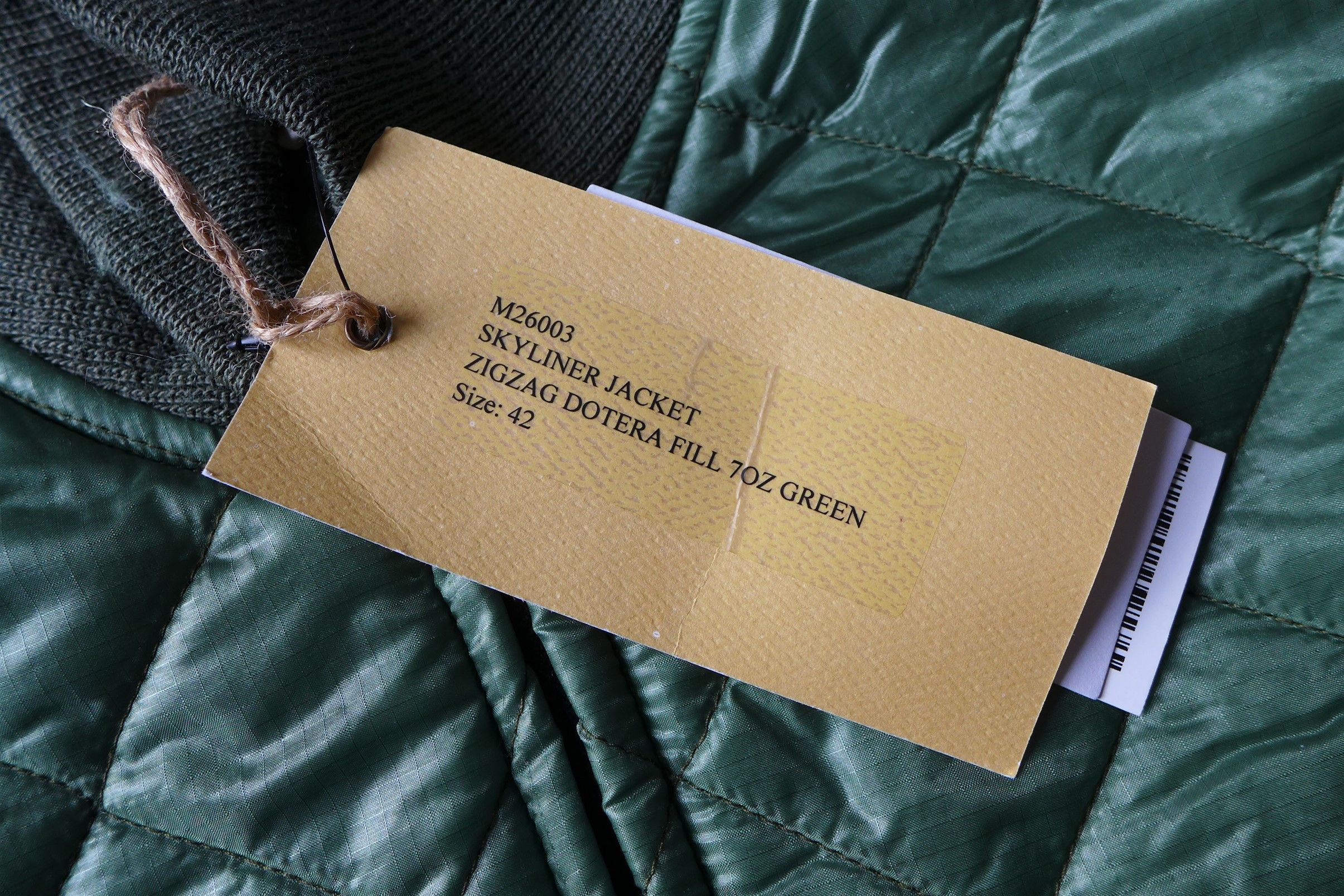 Monitaly Monitaly Skyliner Jacket - Zigzag Dotera Fill 7oz Green Size US L / EU 52-54 / 3 - 10 Thumbnail
