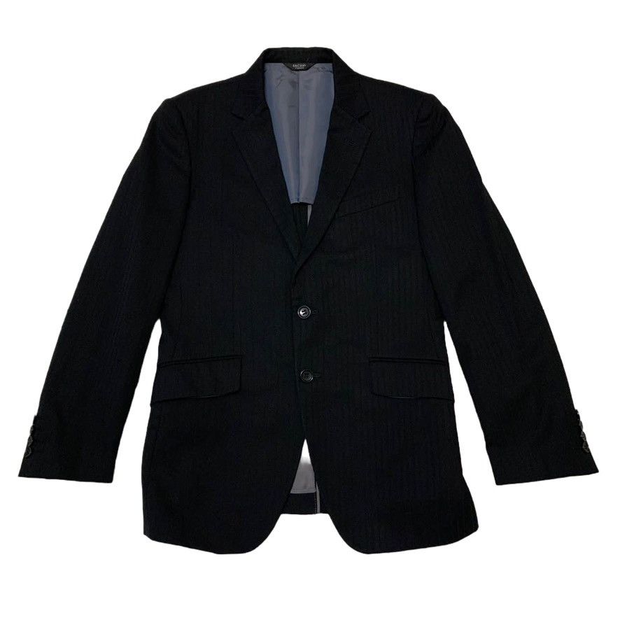image of Yohji Yamamoto Sacsny Y'saccs 3D Stretch Jacket Coat in Black, Men's (Size Small)