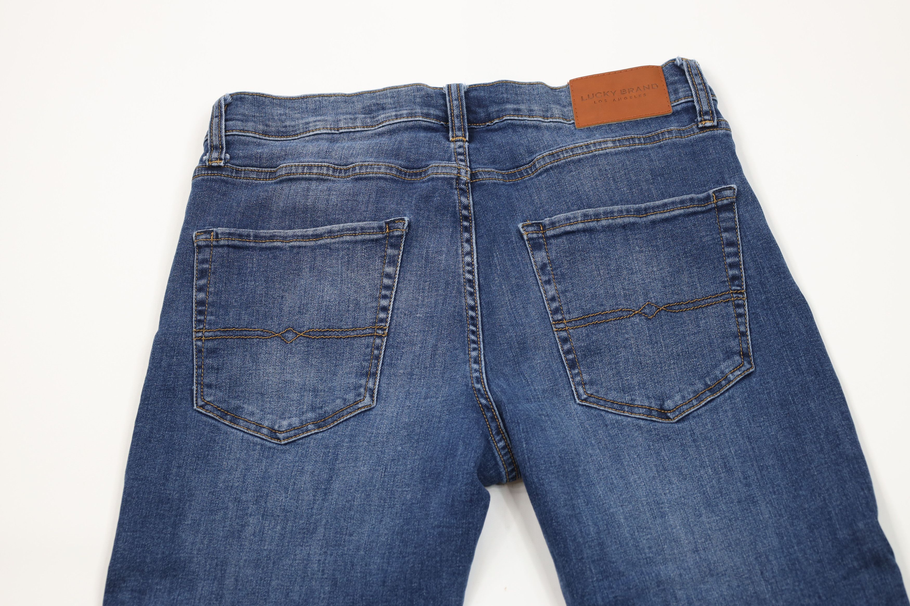 Lucky Brand × Vintage Vintage Y2K Lucky Brand Athletic Straight Leg Jeans Stretch Size US 32 / EU 48 - 11 Thumbnail