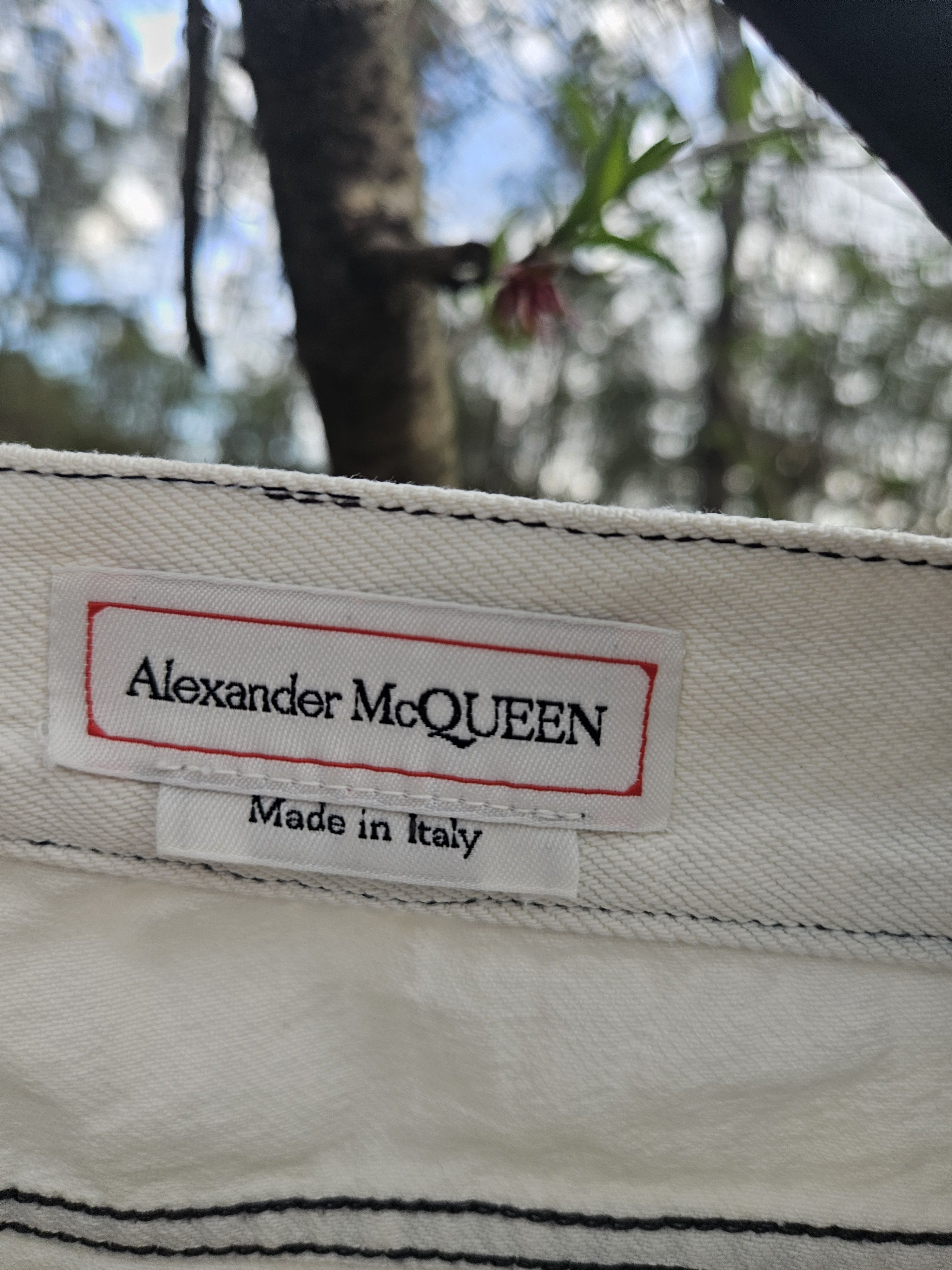 Alexander McQueen Light Wash Soft Denim Jeans Size US 34 / EU 50 - 9 Thumbnail