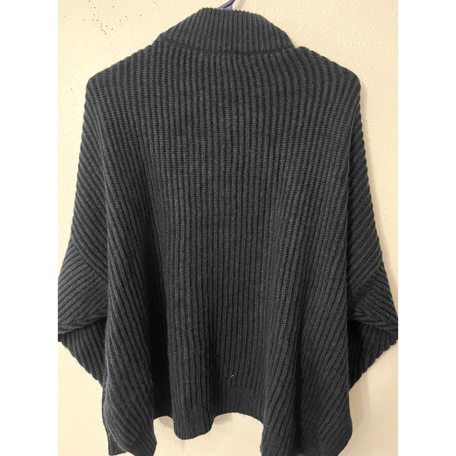 Topshop VINTAGE Topshop Womens Size 4-6 Black Pointelle Detail Crewneck Sweater Size S / US 4 / IT 40 - 3 Thumbnail