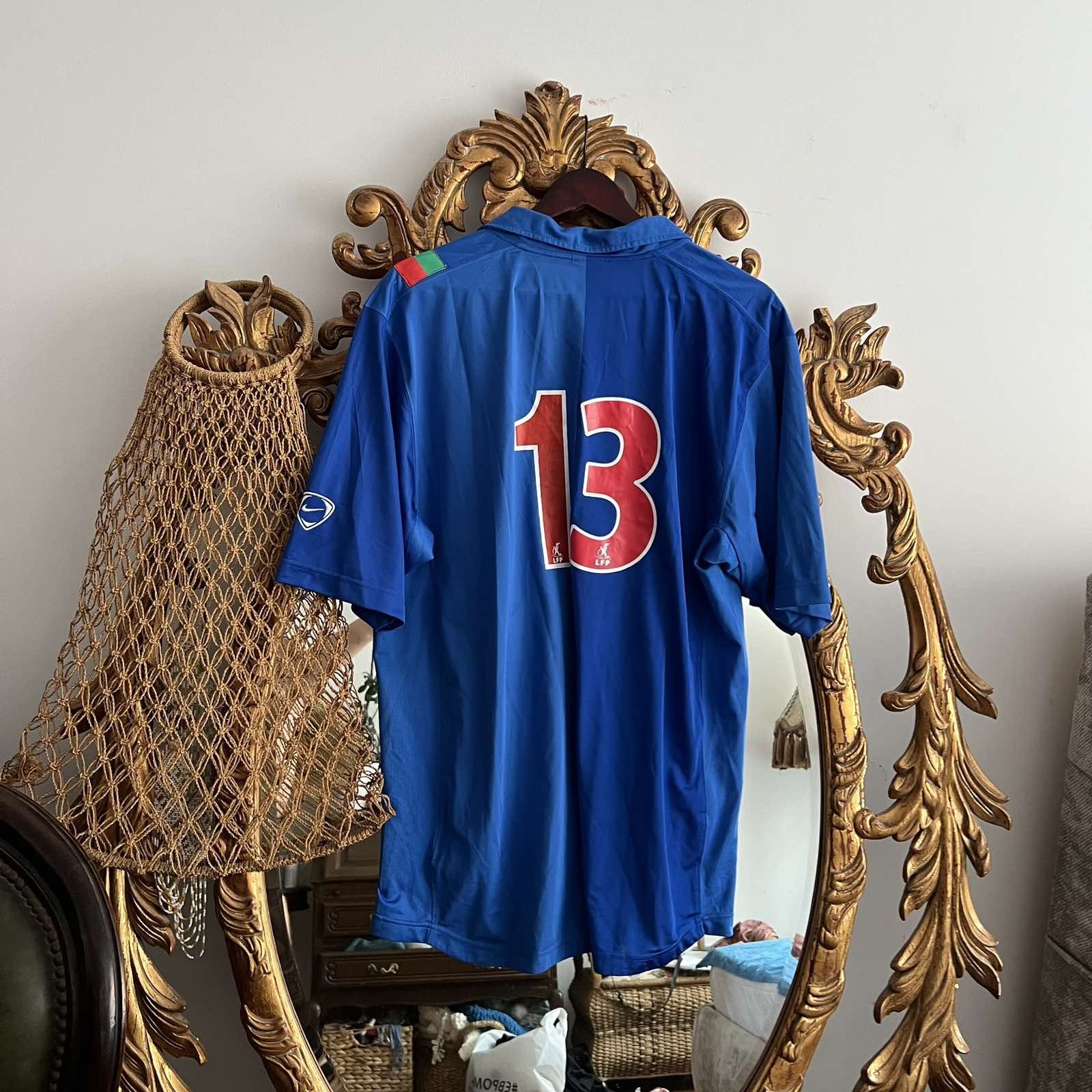 Nike NIKE CRETEIL LUSITANOS SHIRT FOOTBALL SOCCER JERSEY SZ XL Size US XL / EU 56 / 4 - 2 Thumbnail