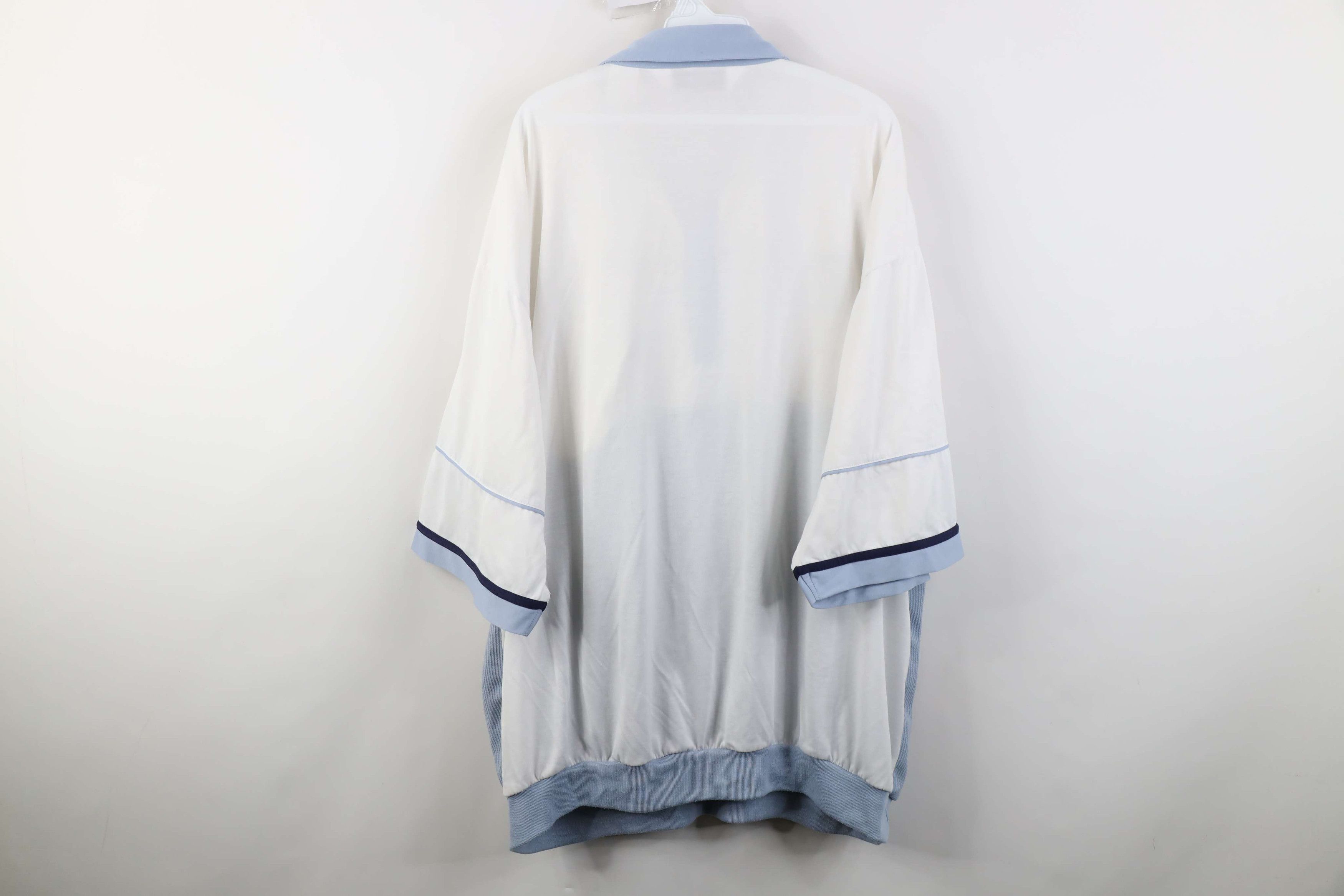 Vintage Vintage 90s Streetwear Block Ribbed Knit Pullover Polo Shirt Size US XXL / EU 58 / 5 - 11 Thumbnail