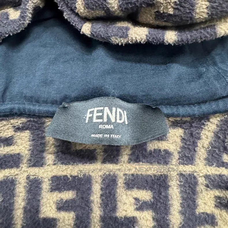Fendi Fendi Double F Logo Hoodie Size US XL / EU 56 / 4 - 2 Thumbnail
