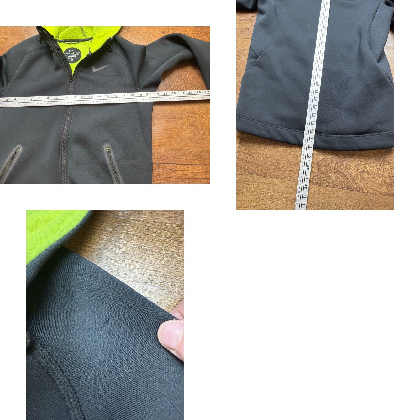 Nike Nike Therma Sphere Training Hoodie Jacket Mens M Black Volt Tech Rare Size US M / EU 48-50 / 2 - 8 Thumbnail