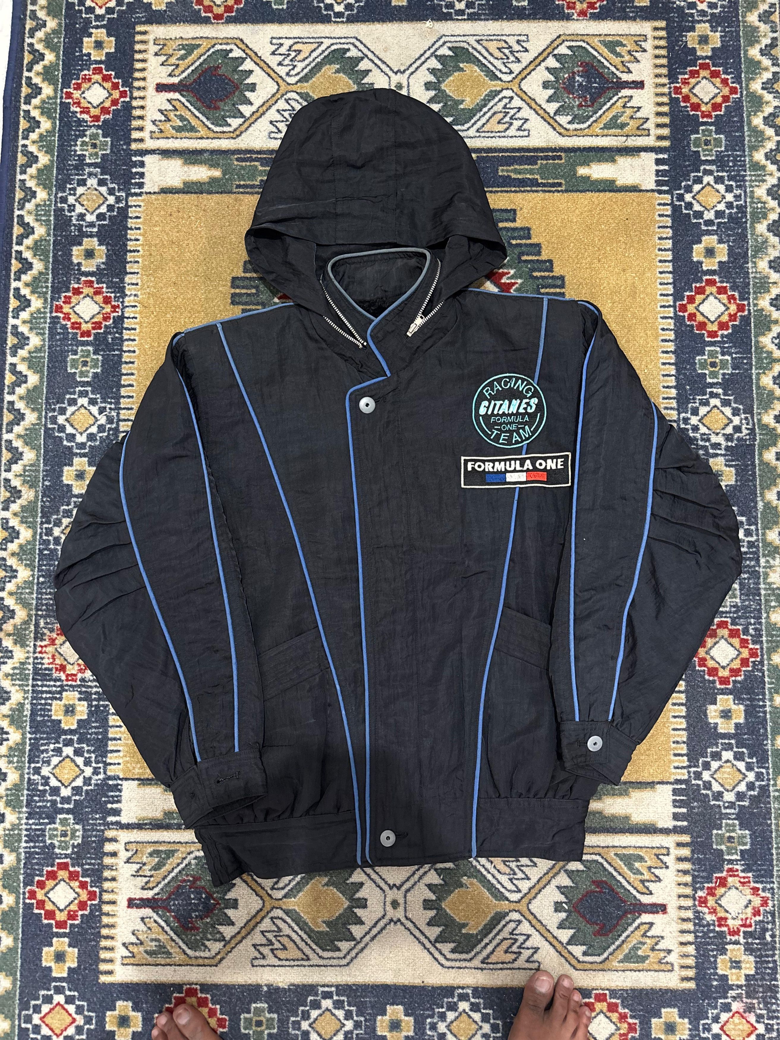 Vintage Vintage 90s Rare Gitanes Ligier Renault Formula One Size US M / EU 48-50 / 2 - 4 Thumbnail