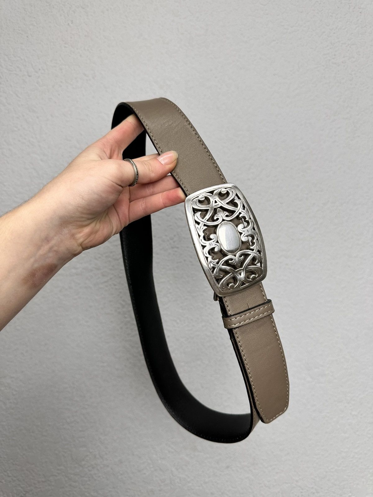 Hysteric Glamour Vintage Leather Japanese Beauty Beast B B Simon Avantgarde Size ONE SIZE - 3 Thumbnail